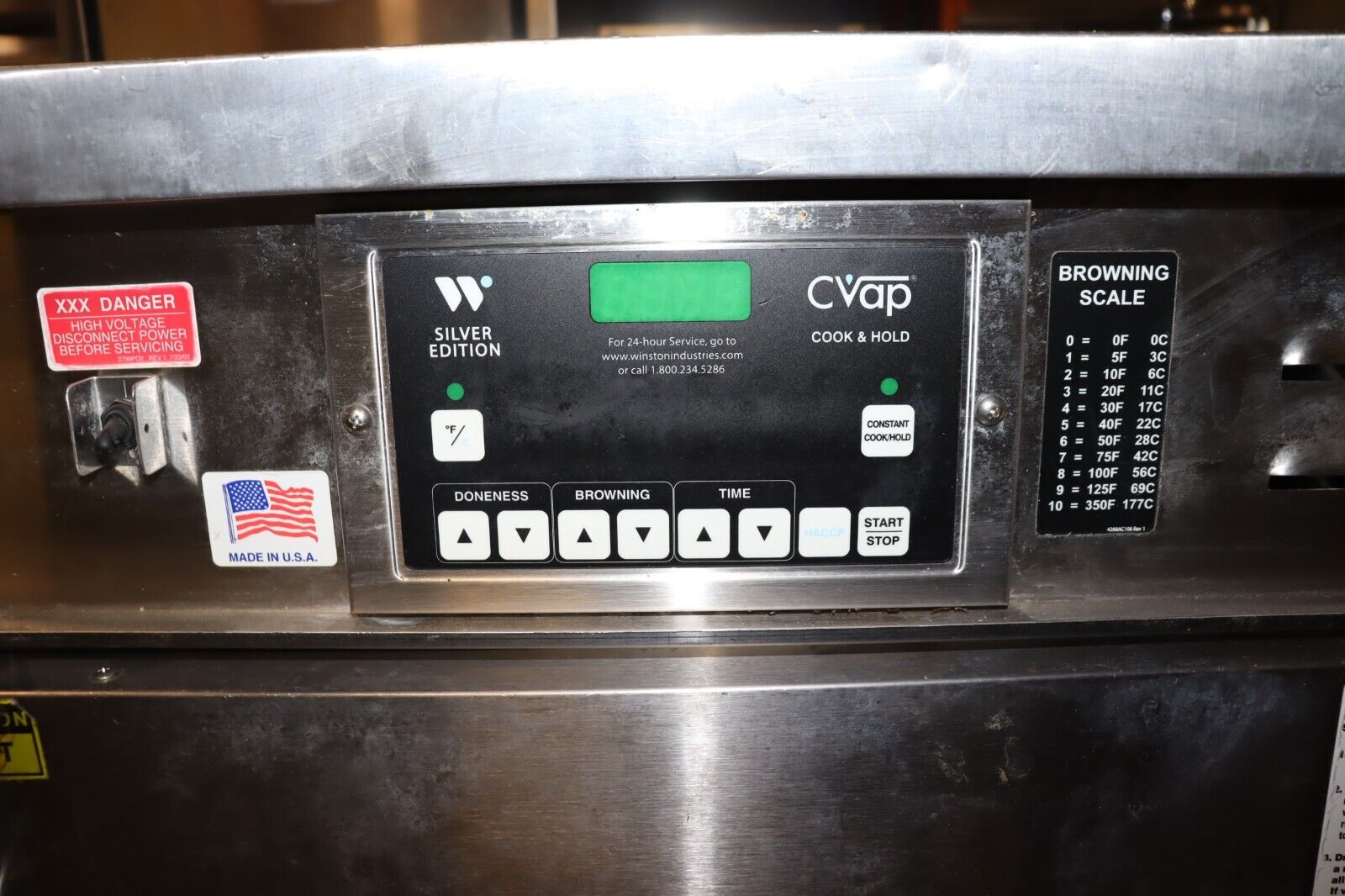 PARTS ONLY Winston CHV5-05UV CVap Cook & Hold, controlled Vapor Tech food cooker