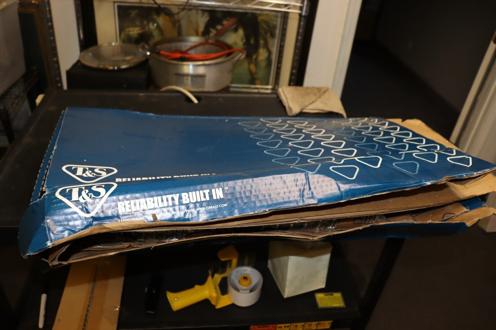 T&S Deck Mounted High Pre-Rinse Faucet, B-0123-B