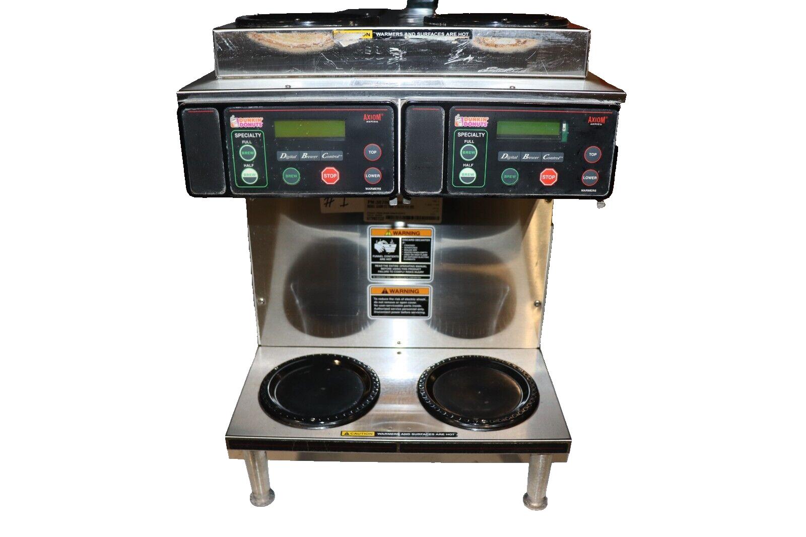 Bunn Axiom 2/2 Coffee Brewer 38700.0096 Dunkin Donuts, Used, Clean, #1, 240v