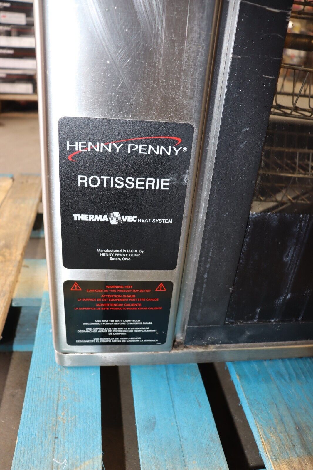 Henny Penny SCR-6 Electric Rotisserie, Countertop, Used, Includes Everything