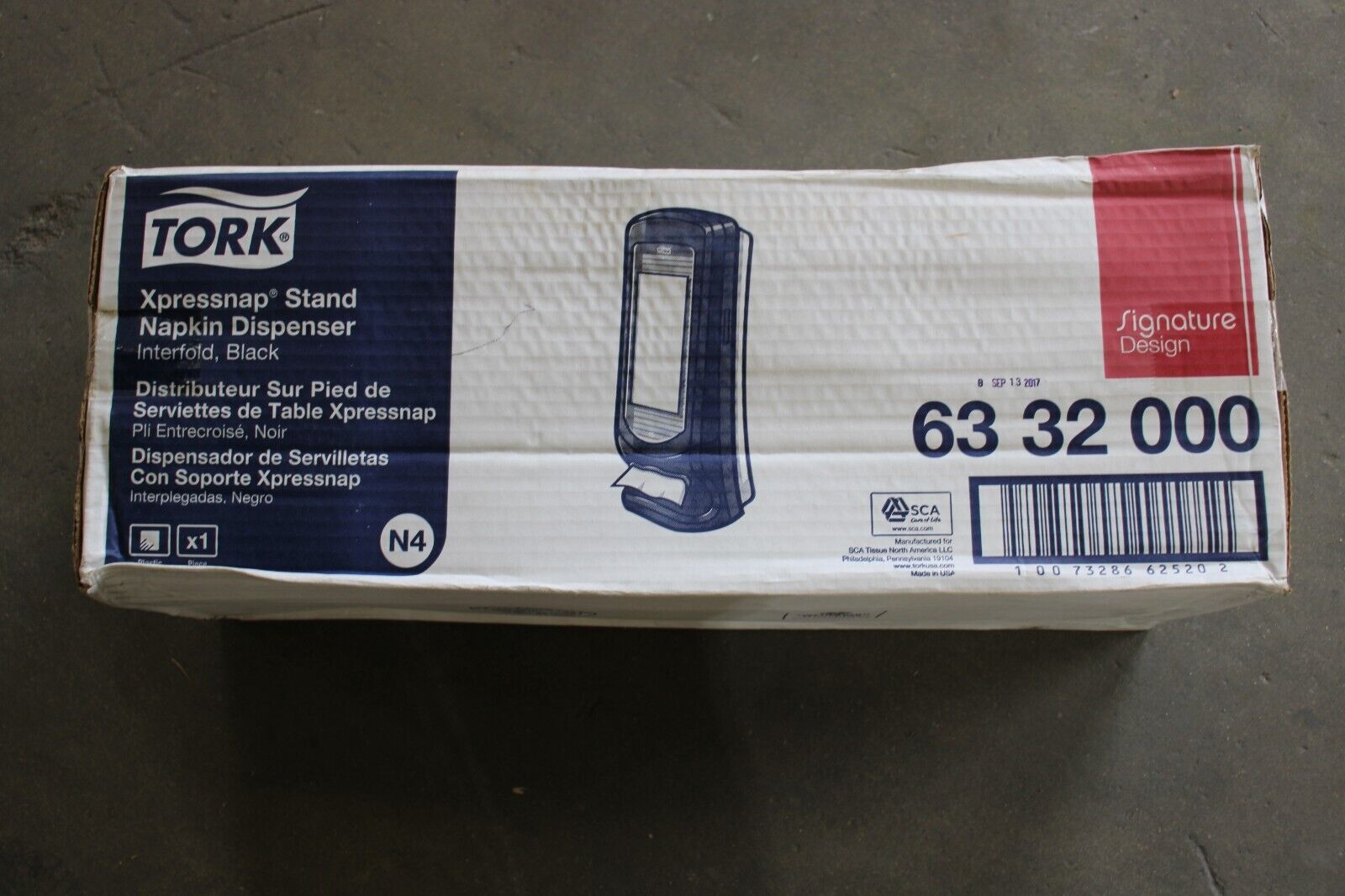 Tork Napkin Dispenser Counter Stand Wall Mount Xpressnap 6332000 NEW Restaurant