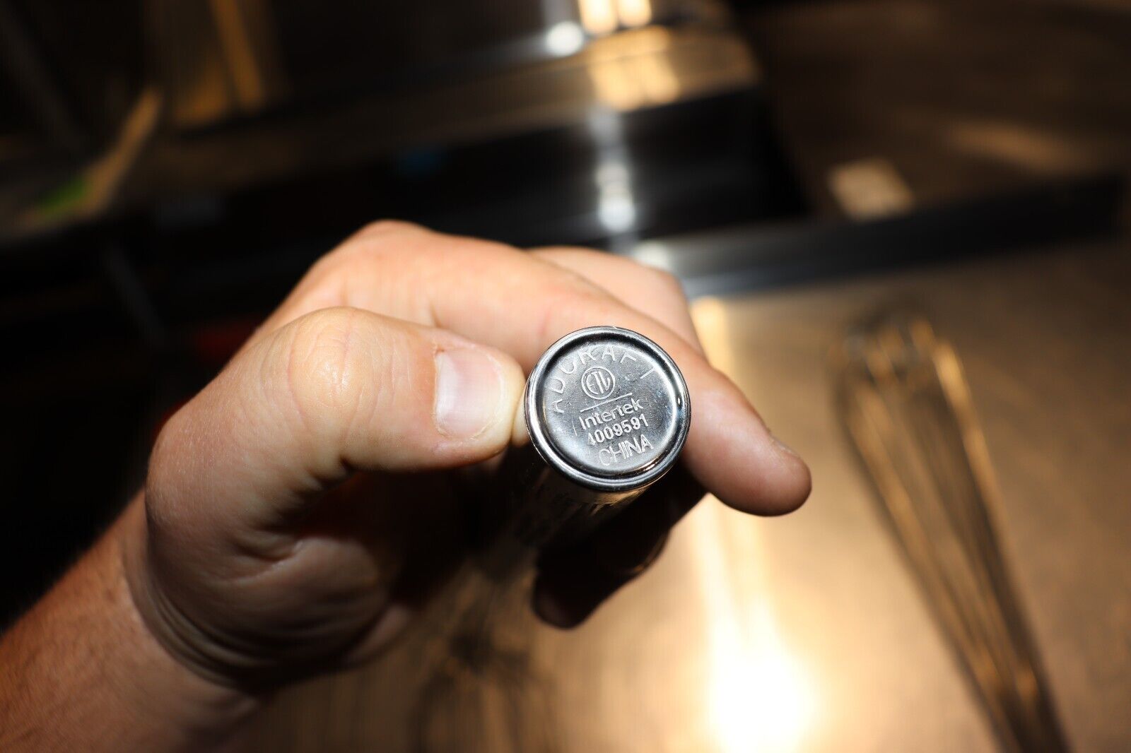 Adcraft 20” Wire Whisk - 18-8 Stainless Steel