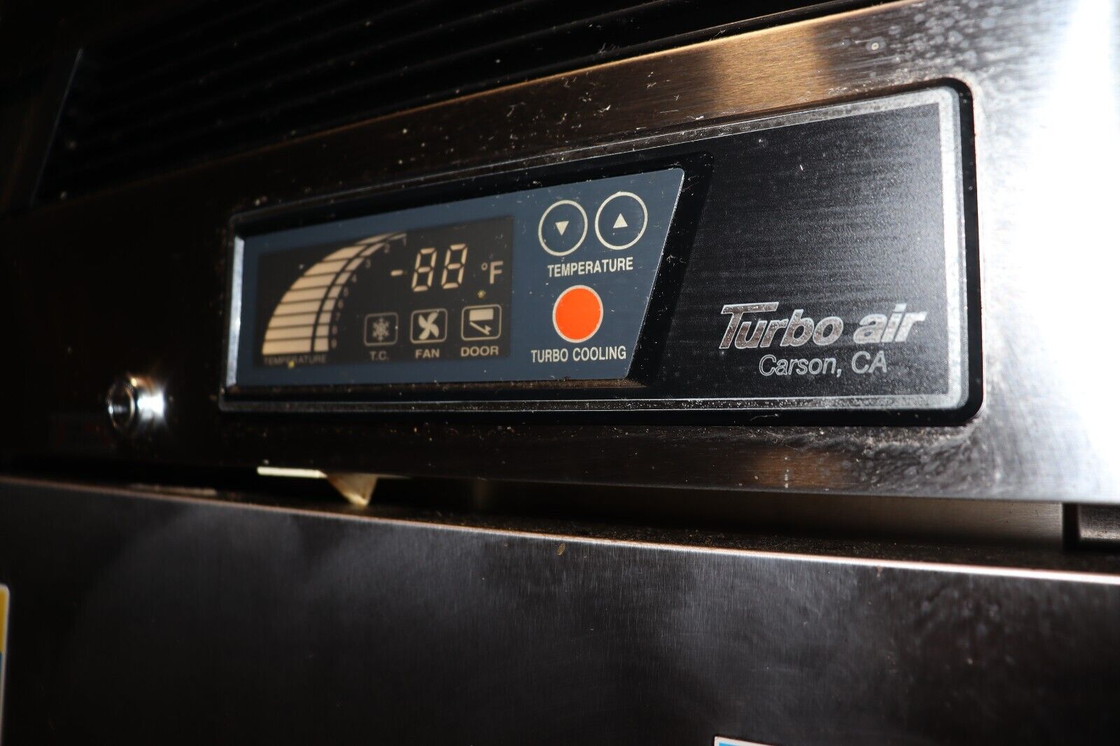 Turbo Air TSR-23SD 1 Door Upright Reach In Refrigerator Super Deluxe, Used