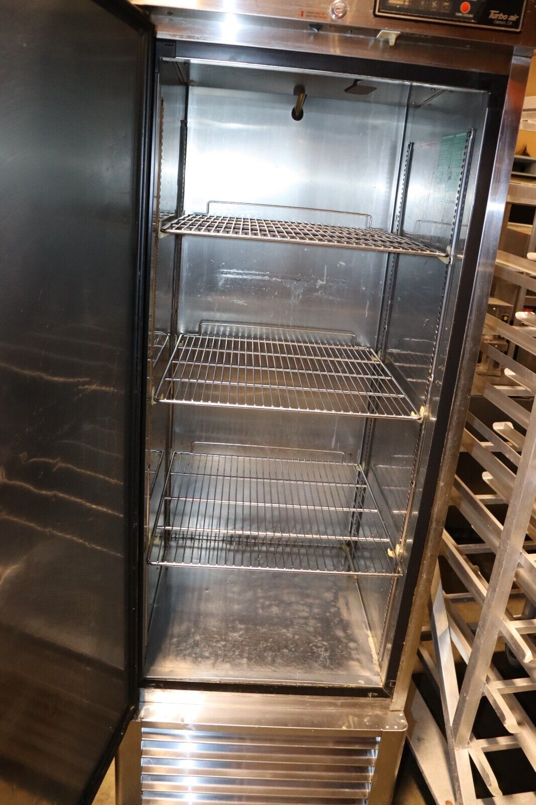 Turbo Air TSR-23SD 1 Door Upright Reach In Refrigerator Super Deluxe, Used