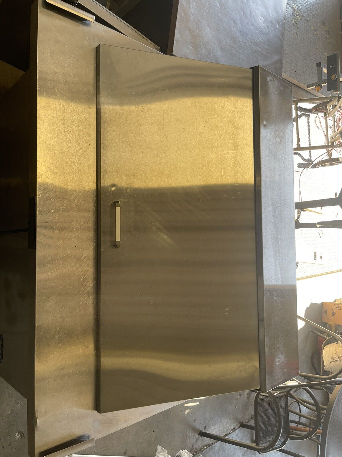 Atosa MSF8306GR 48" Mega Top Salad Sandwich Prep Station Table 18 Pan 13.4 Cu.Ft