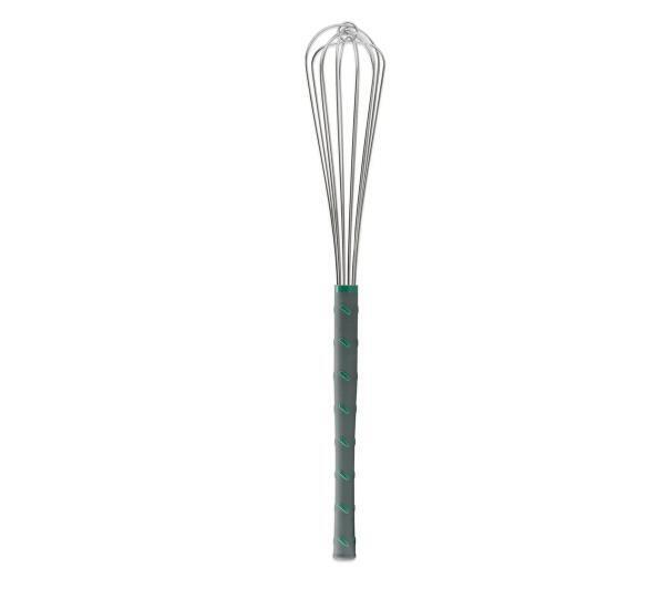 Vollrath 47097 Jacob s Pride 24 French Whip Aqua Nylon Handle, Stainless
