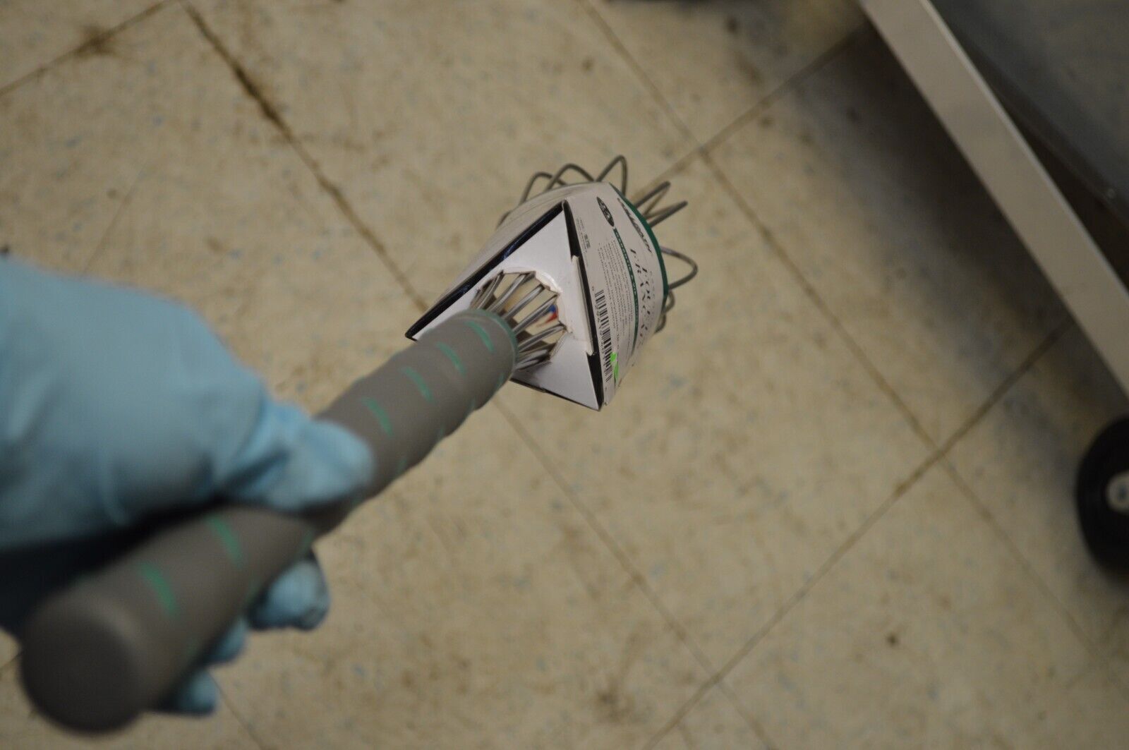 Vollrath 47097 Jacob s Pride 24 French Whip Aqua Nylon Handle, Stainless