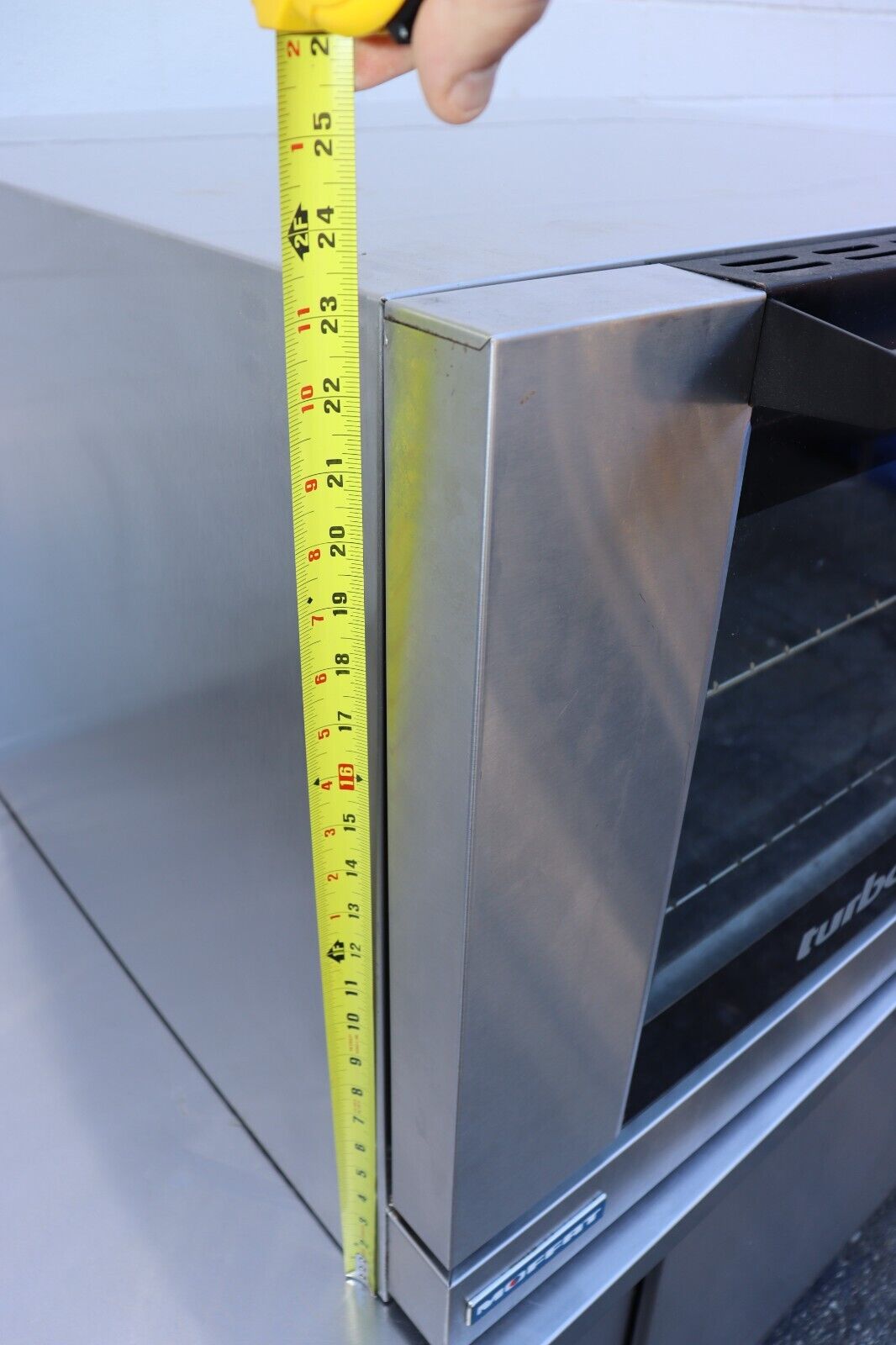 Moffat Turbofan E28M4 Manual Full Size 4 Pan Commercial Electric Convection Oven