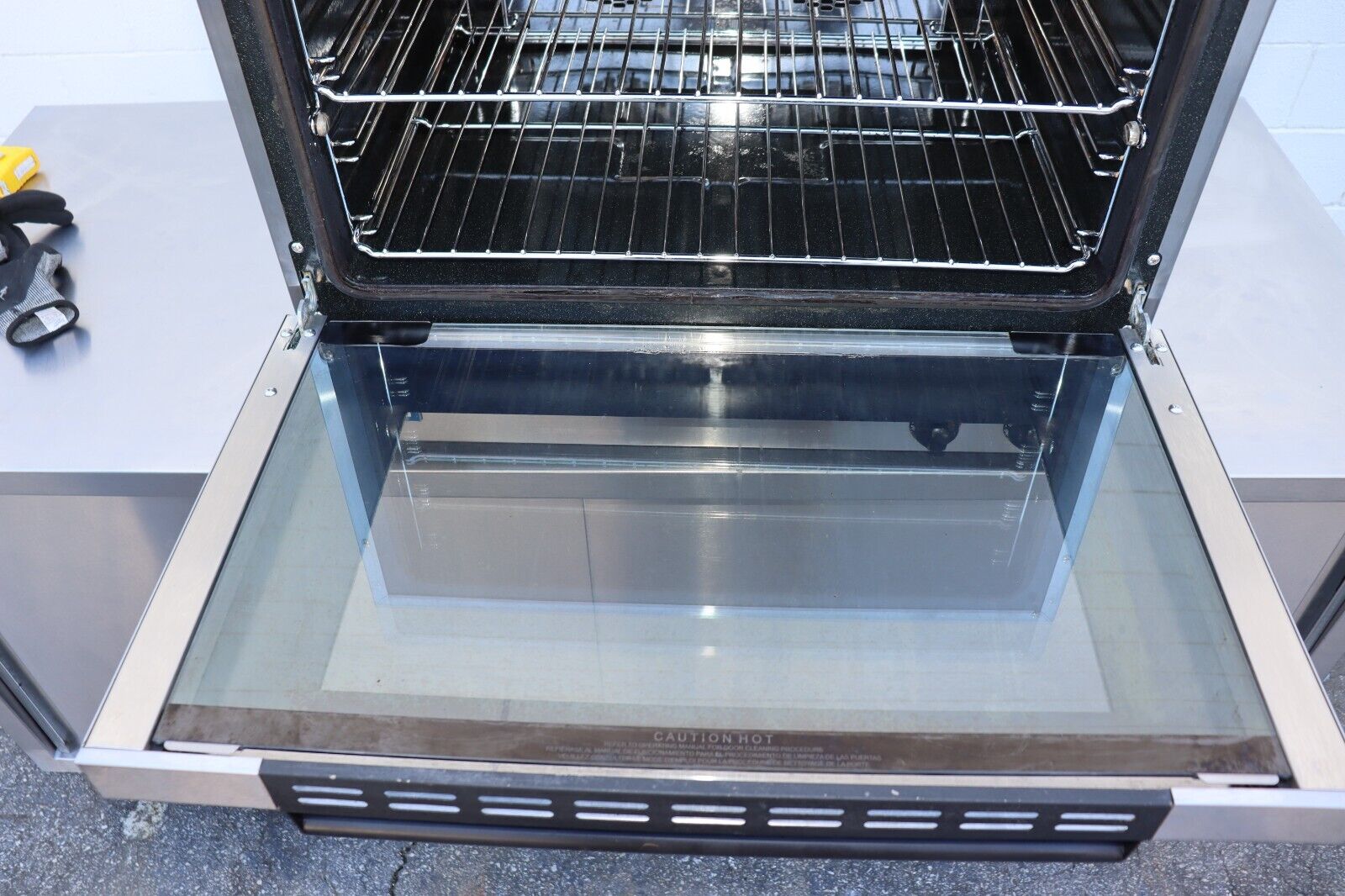 Moffat Turbofan E28M4 Manual Full Size 4 Pan Commercial Electric Convection Oven