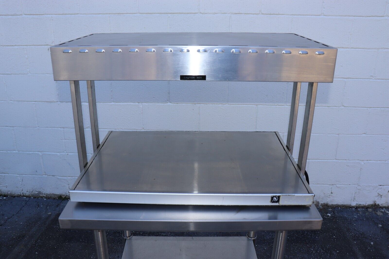 Hatco 36” Tableto Warmer / Merchandiser / Display, Stainless Steel, Used