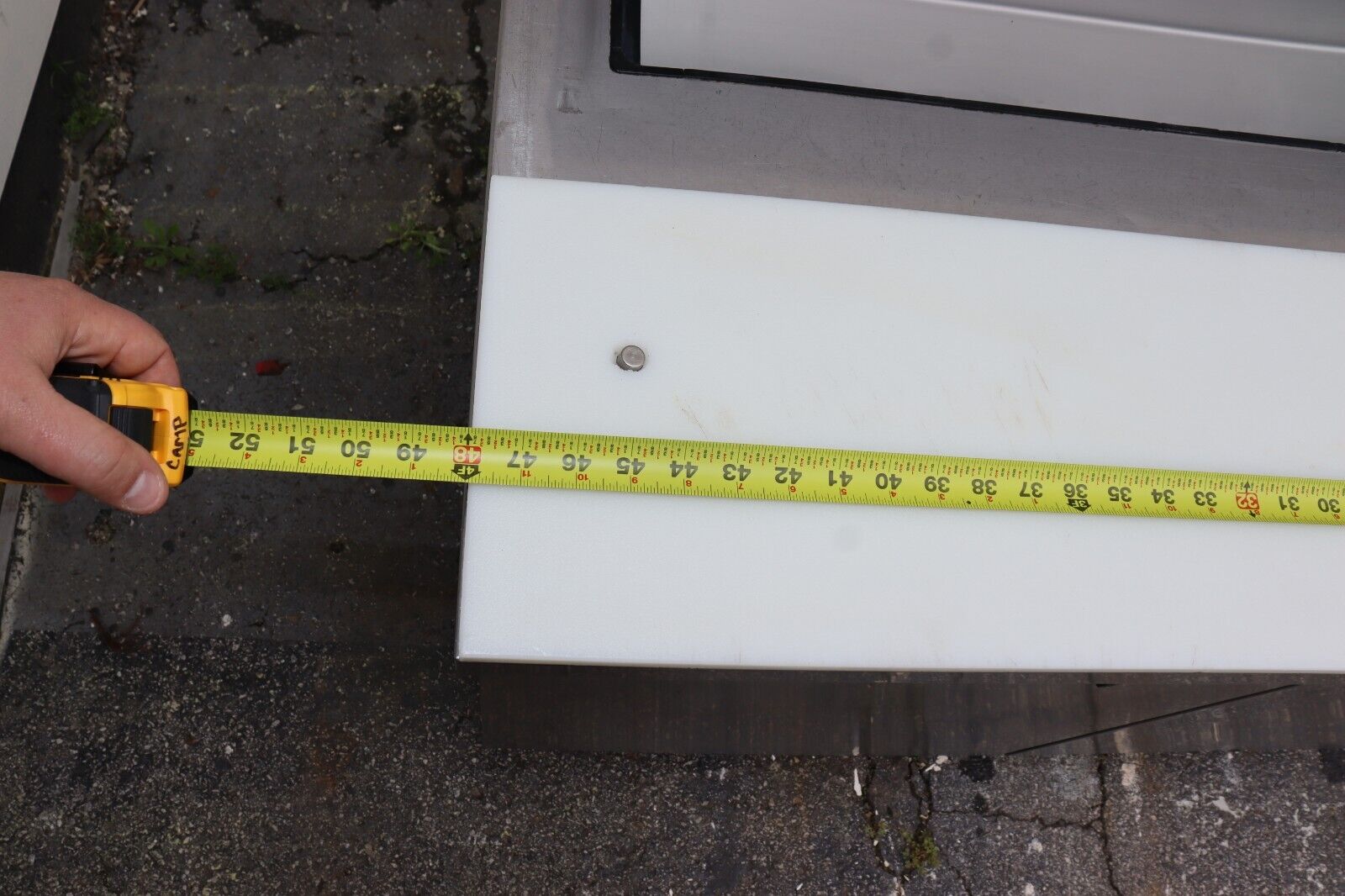 True TSSU-48-12-HC 48" TSSU Series Sandwich/Salad Prep Table, S#: 8783742, Used