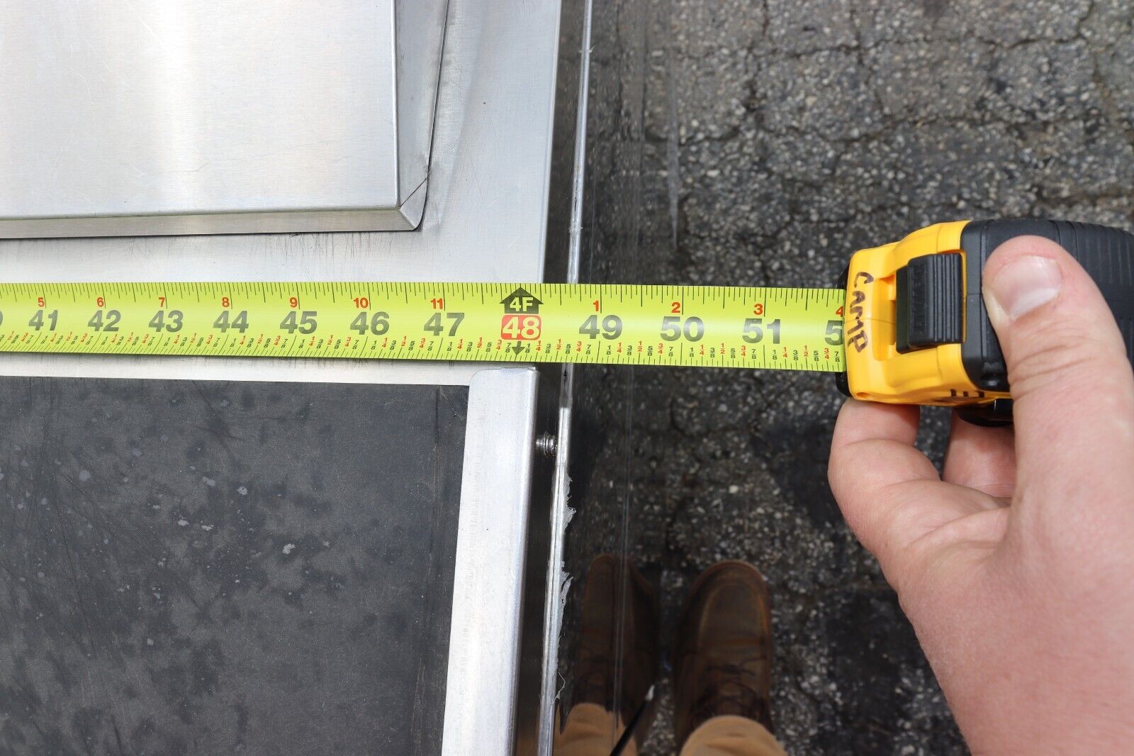 Atosa MSF8302 48" Two Door Salad Sandwich Prep Table Refrigerator, Used, Tested