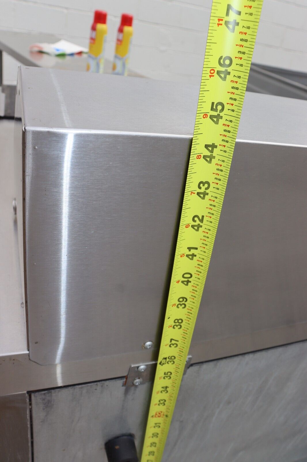 Atosa MSF8302 48" Two Door Salad Sandwich Prep Table Refrigerator, Used, Tested