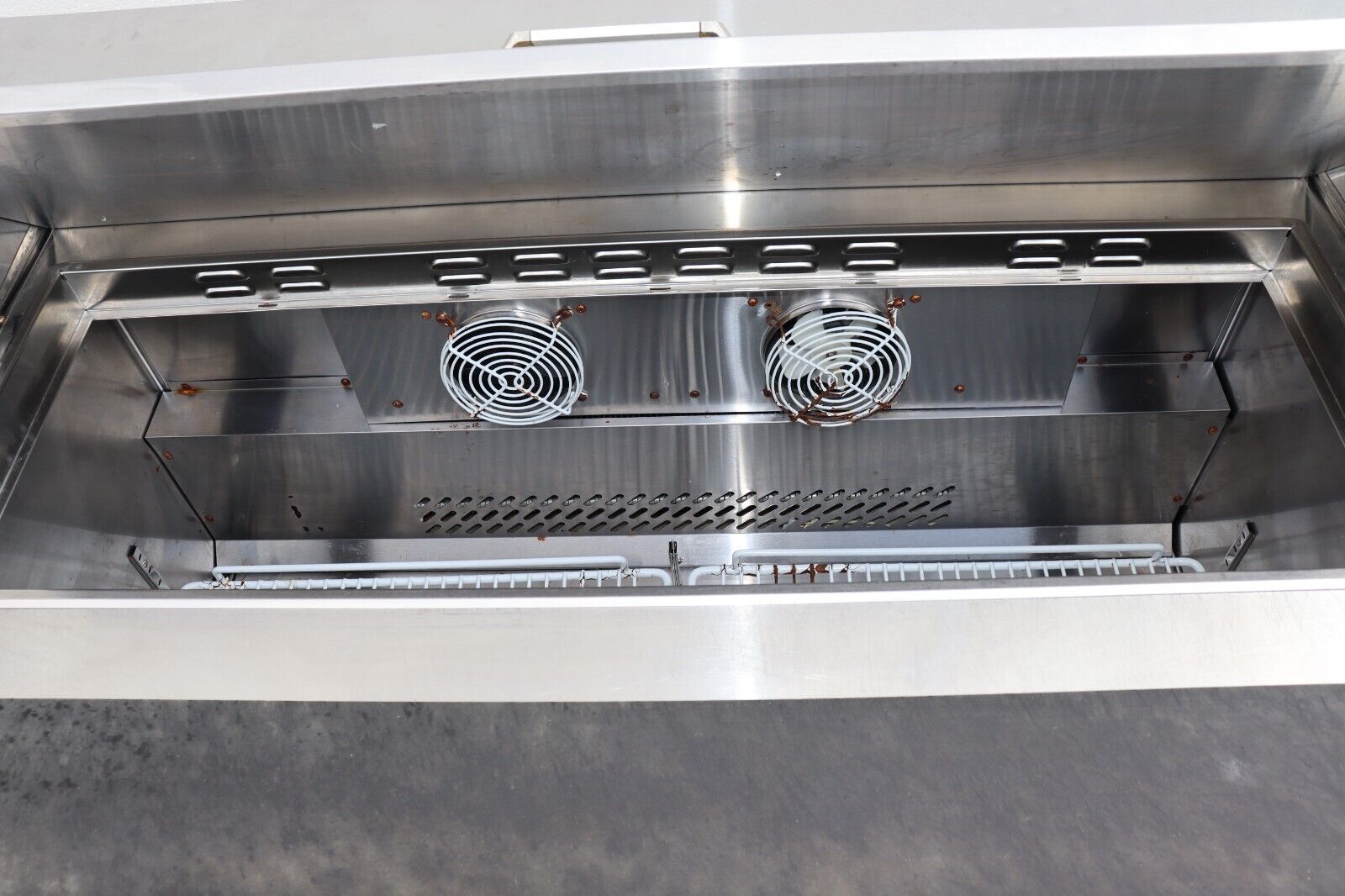 Atosa MSF8302 48" Two Door Salad Sandwich Prep Table Refrigerator, Used, Tested