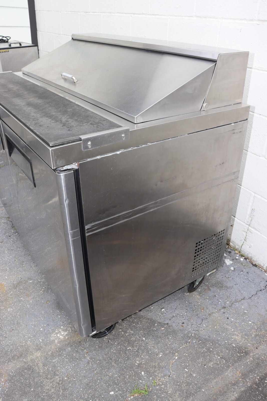 Atosa MSF8302 48" Two Door Salad Sandwich Prep Table Refrigerator, Used, Tested