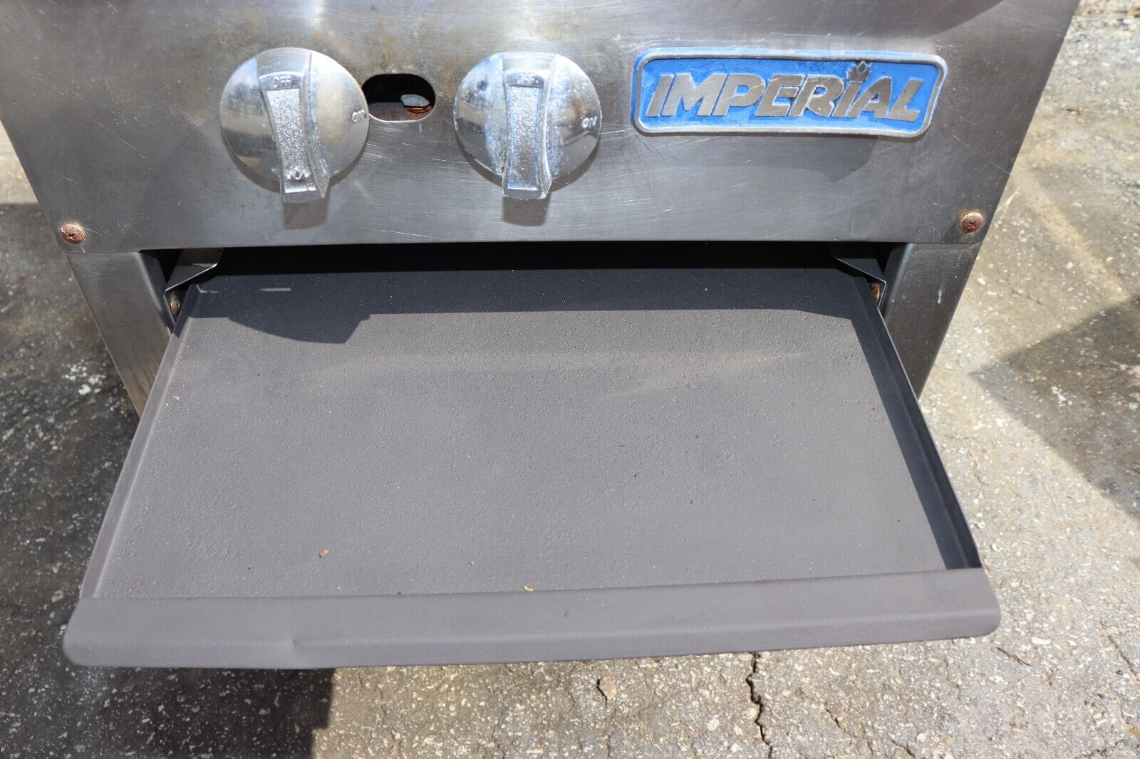 Imperial ISPA18 18 in 1 Burner Gas Stock Pot Range, Used, Floor Model, Clean