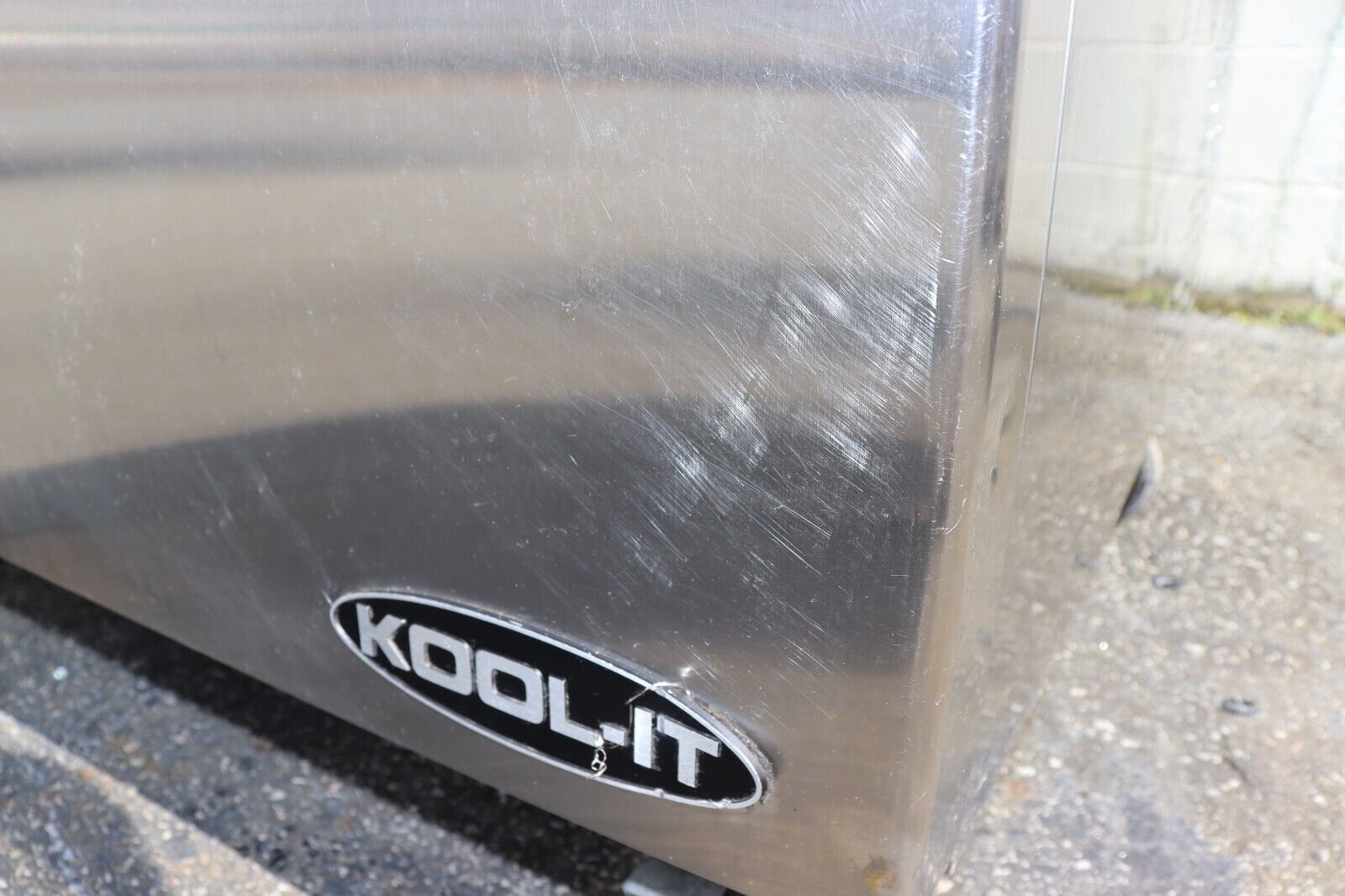 Kool-It KSTM-72-3 72" Mega Top Sandwich Salad Prep Table 3 Doors, 30 Pans, Used