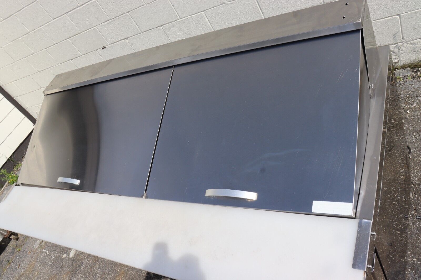 Kool-It KSTM-72-3 72" Mega Top Sandwich Salad Prep Table 3 Doors, 30 Pans, Used