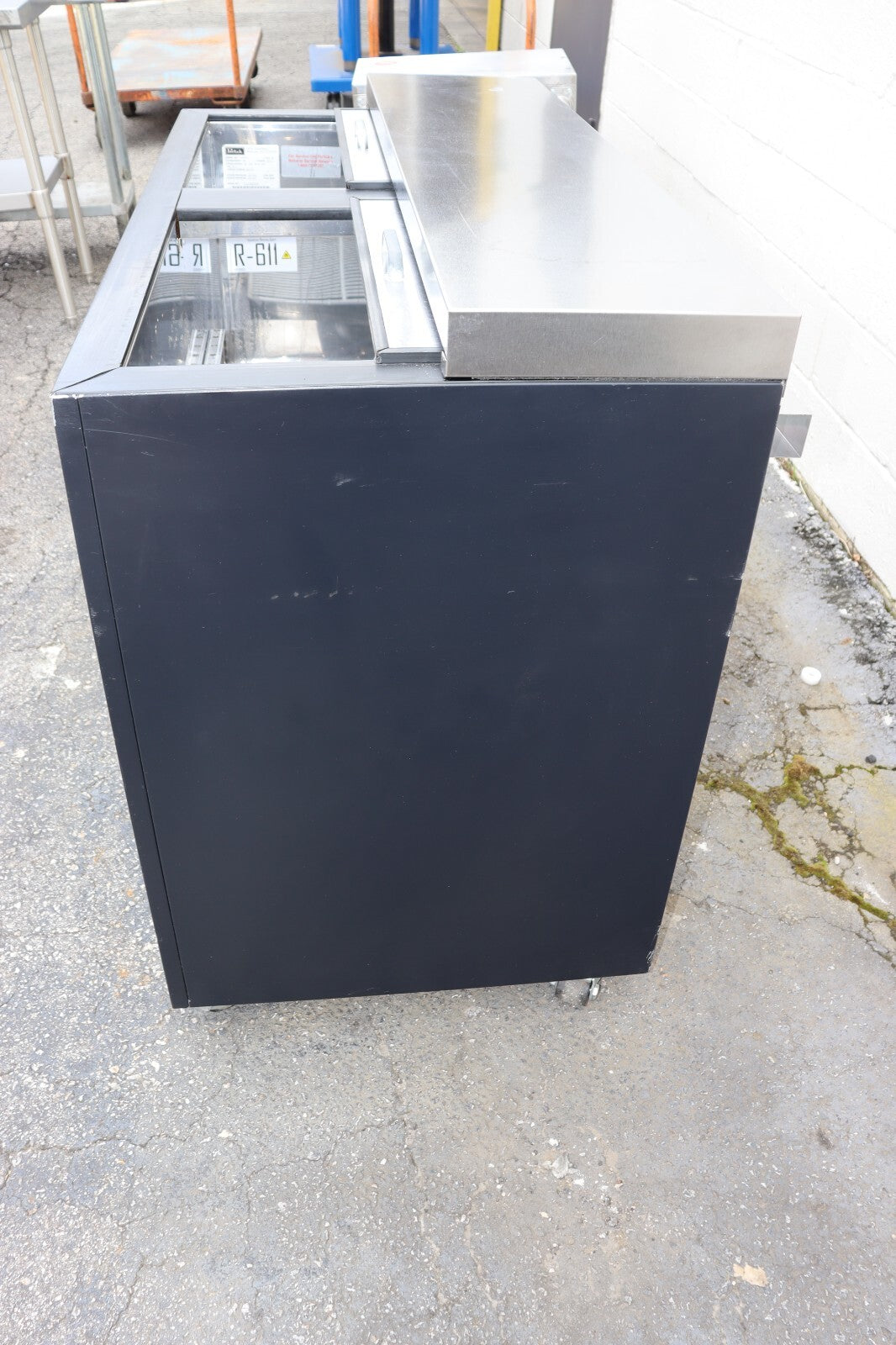 Perlick FR48RT-3 48"W Glass Froster Beer Mug / Plate Chiller, Tested, CLEAN