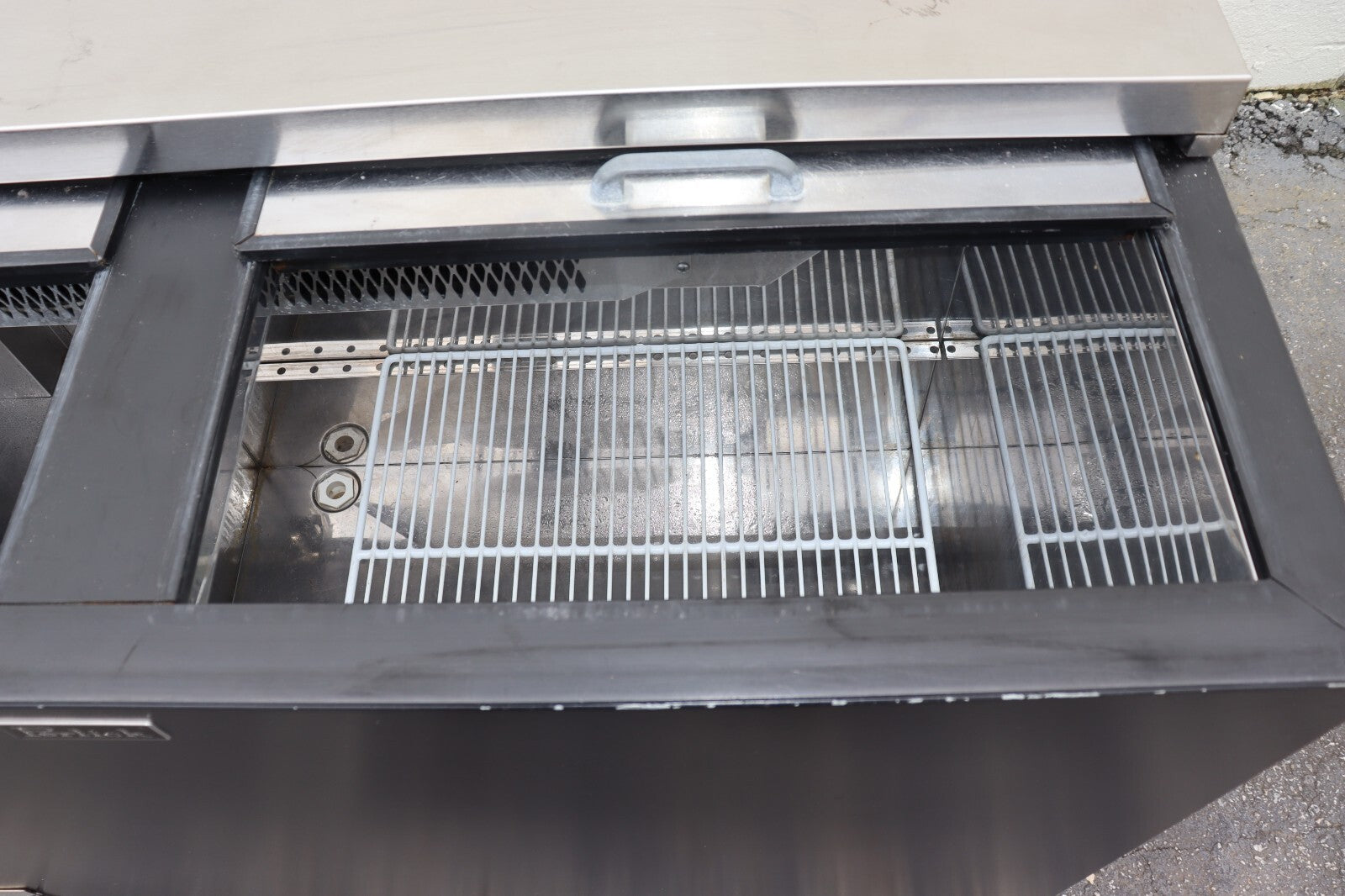 Perlick FR48RT-3 48"W Glass Froster Beer Mug / Plate Chiller, Tested, CLEAN