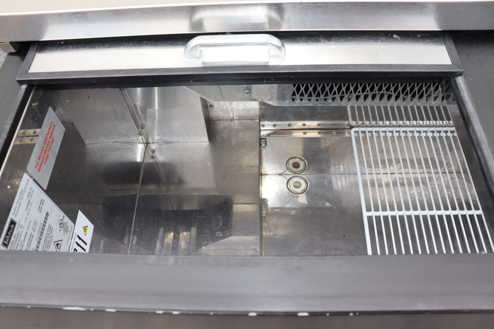 Perlick FR48RT-3 48"W Glass Froster Beer Mug / Plate Chiller, Tested, CLEAN