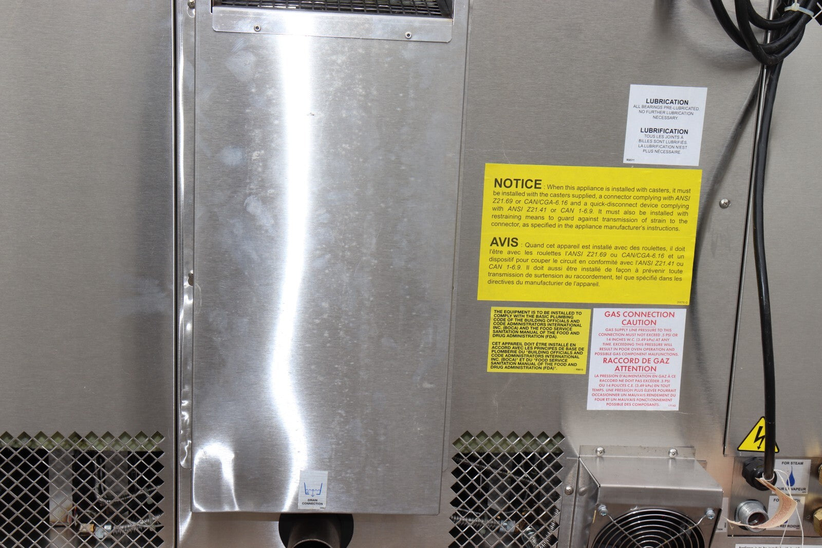 Blodgett CNVX-14G Combi Gas Oven, 65,000 BTU, New Open Box, No Stand Included