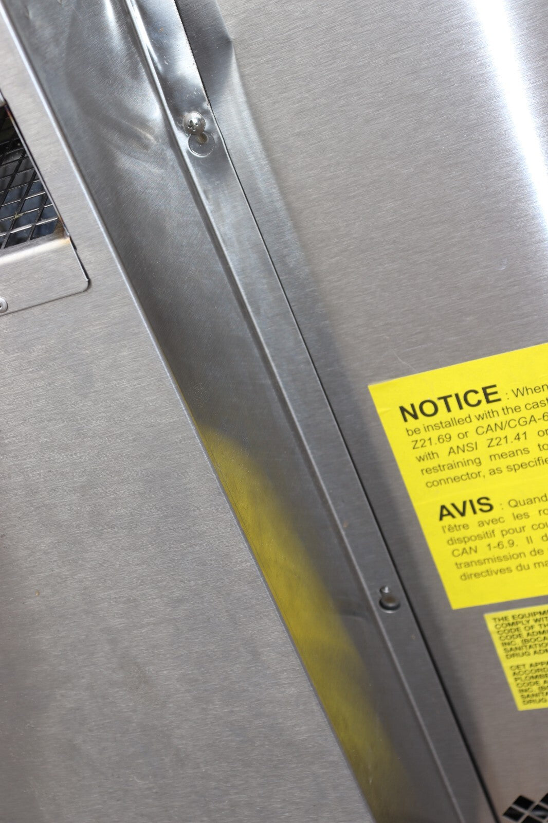 Blodgett CNVX-14G Combi Gas Oven, 65,000 BTU, New Open Box, No Stand Included