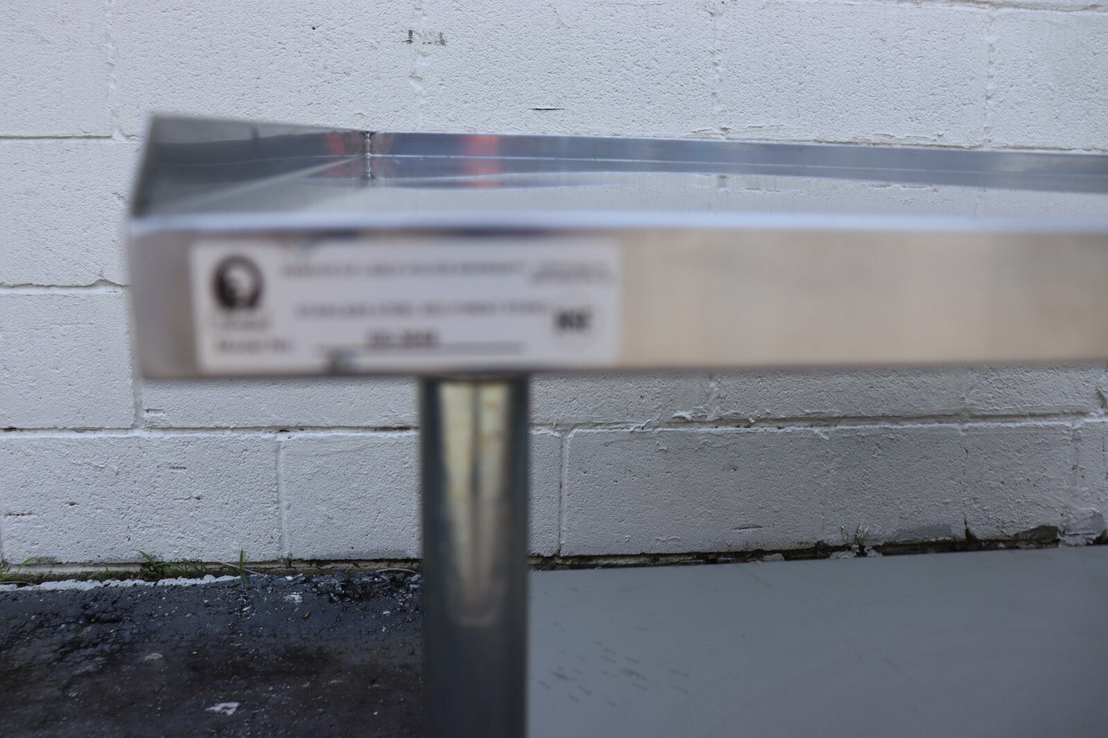 Ardous ES-3048 30" x 48" Heavy Equipment Stand Stainless Steel Table Commercial