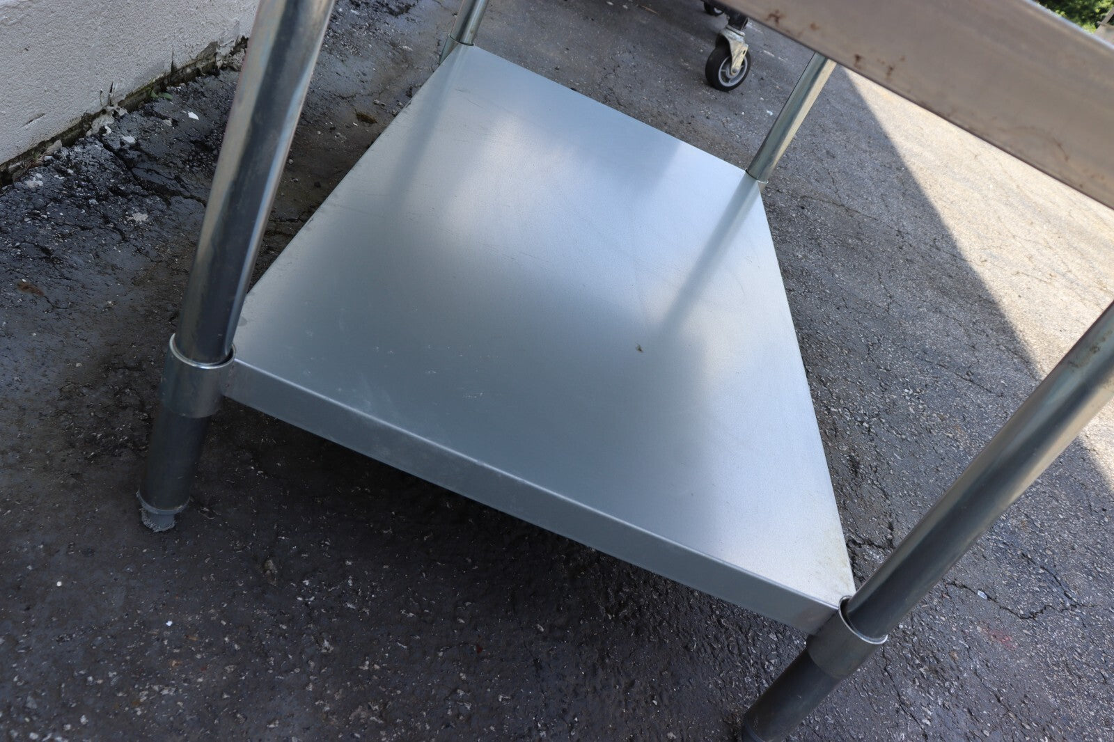 Ardous ES-3048 30" x 48" Heavy Equipment Stand Stainless Steel Table Commercial