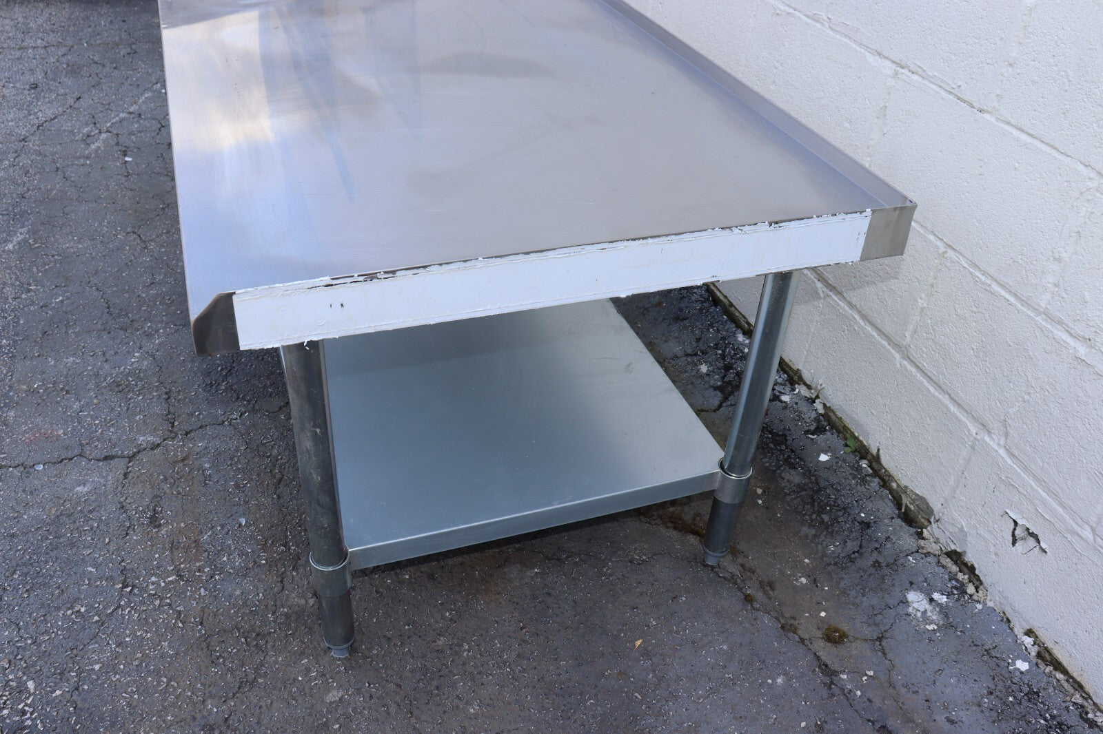Ardous ES-3048 30" x 48" Heavy Equipment Stand Stainless Steel Table Commercial
