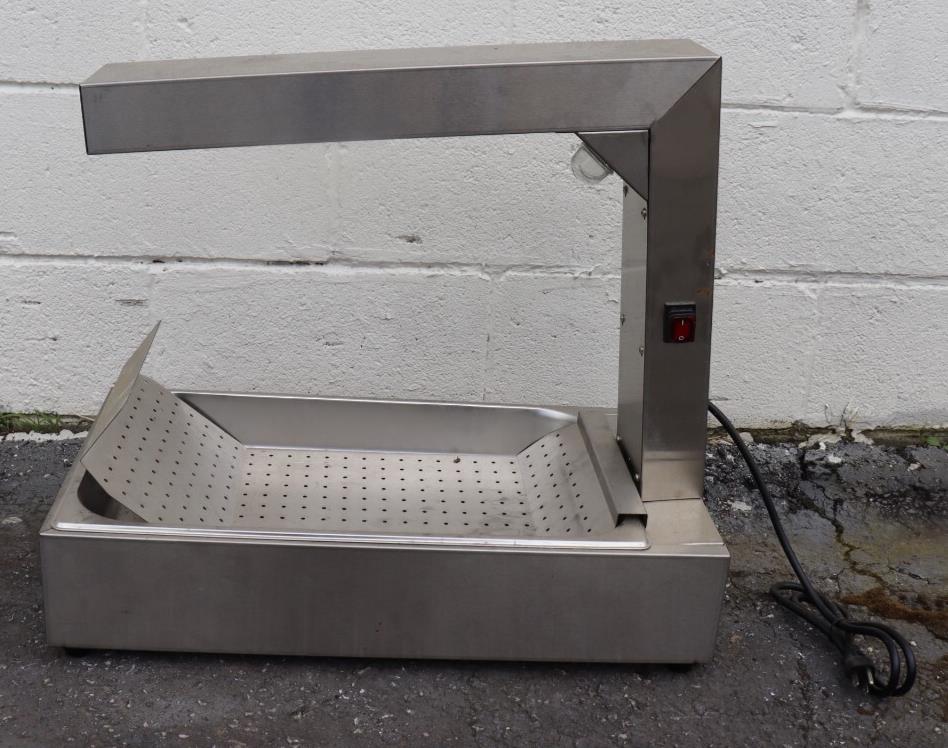 French Fry Food Warmer MP-620 Stainless Steel Food Heat Lamp