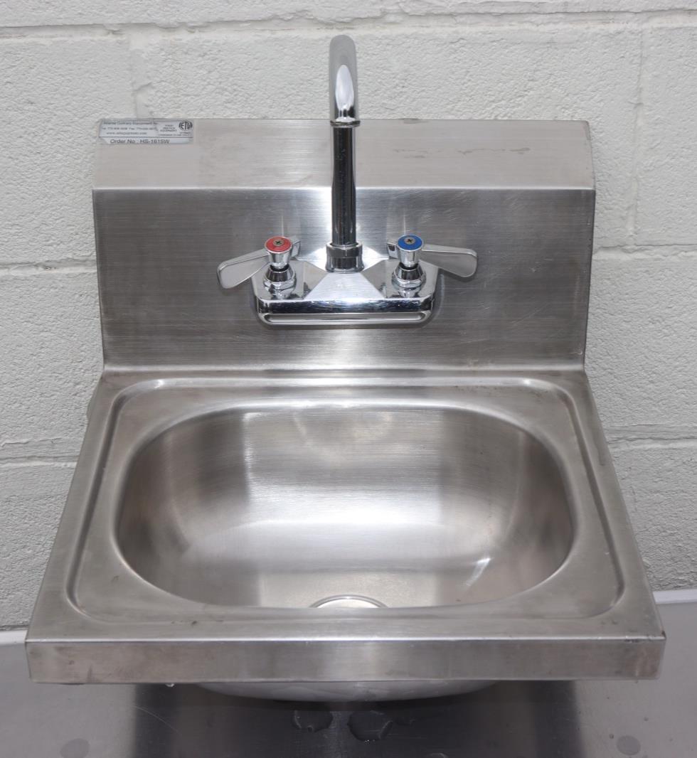 Atlanta Culinary Equipment Stainless Steel Hand Sink, Used