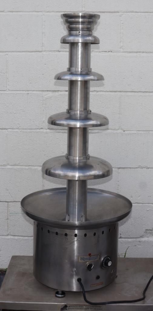 Sephra Chocolate Fountain Model: CF34/44, Used, w/ Case