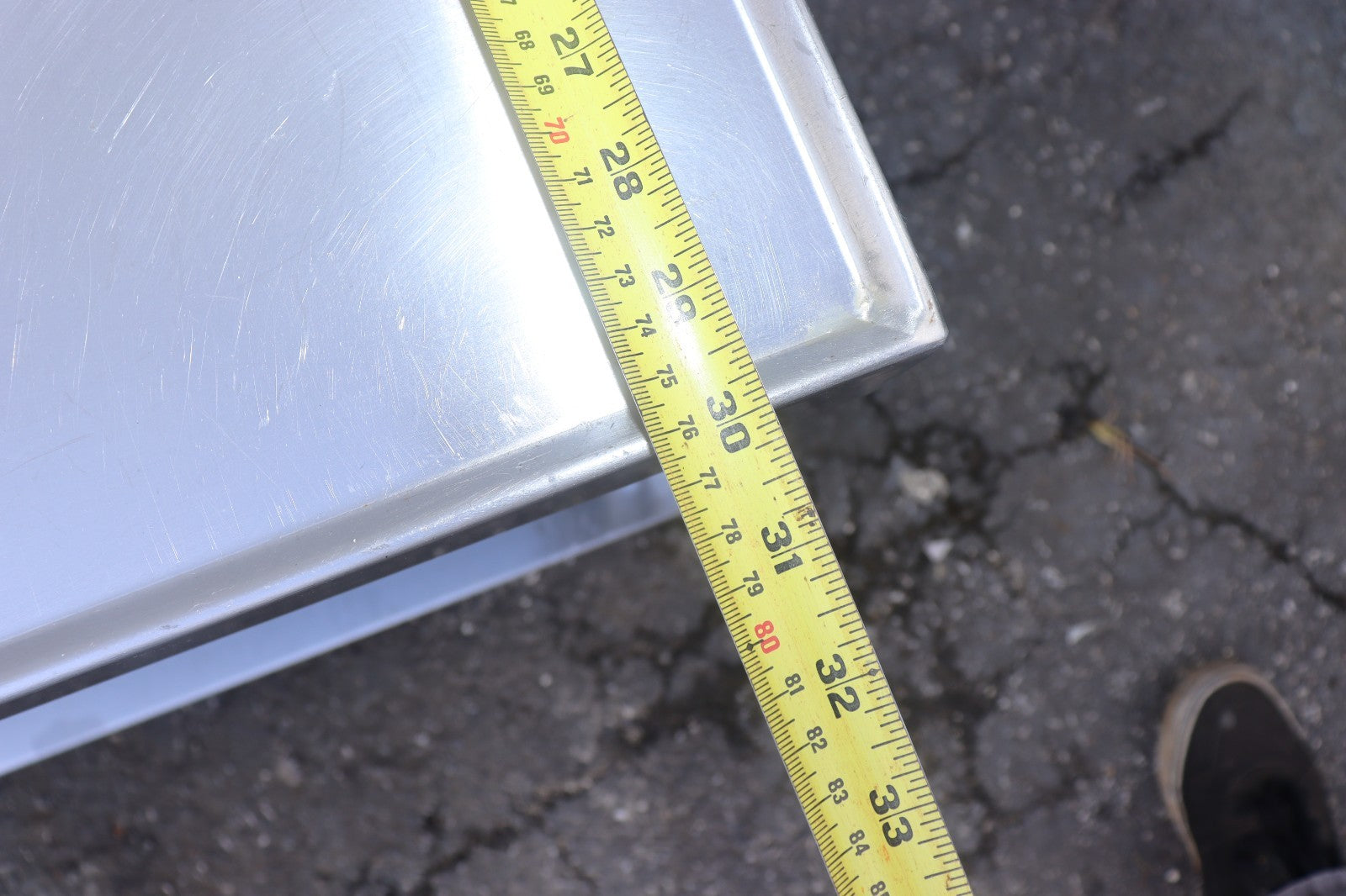 37 in. x 30 in. Stainless Steel Equipment Stand, w/ Wheels & Undershelf, Used