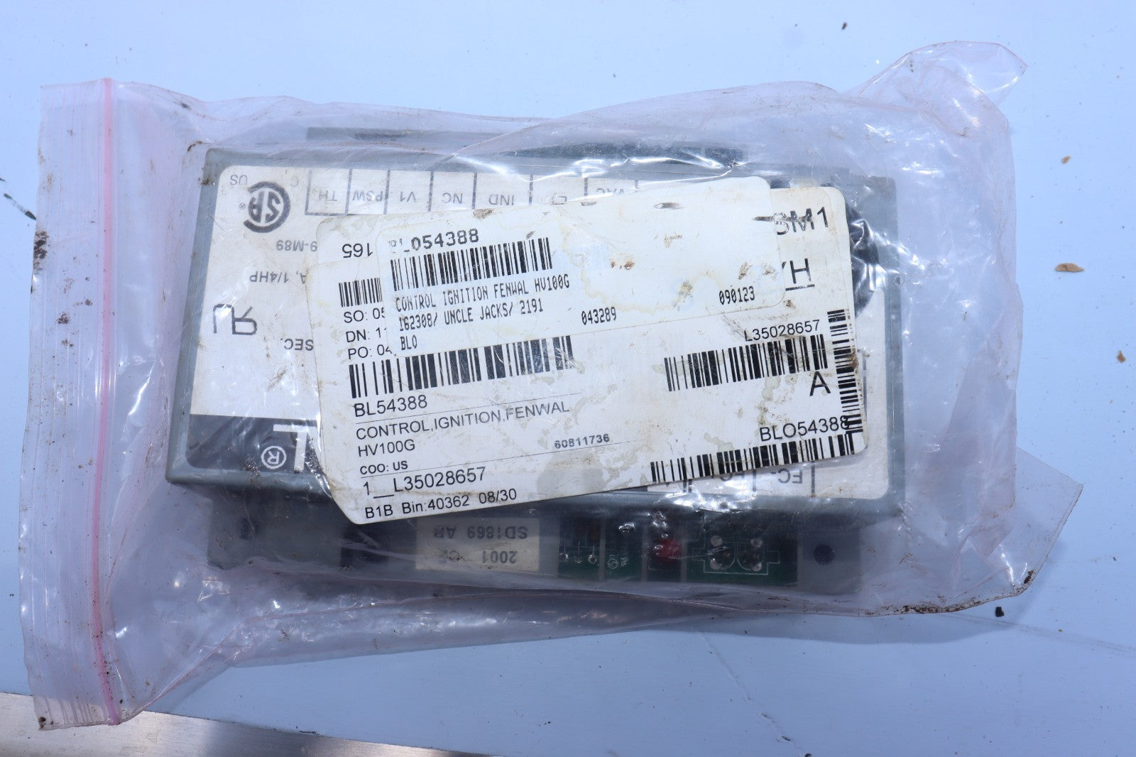 Blodgett Control,Ignition,Fenwal Hv100G 54388 - Free Shipping + Geniune OEM