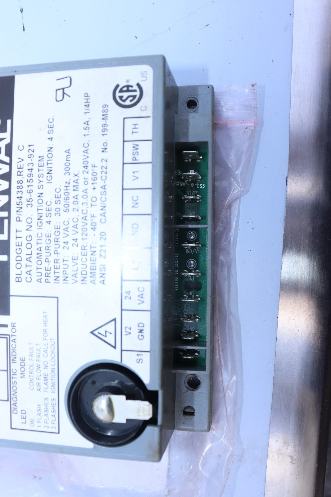 Blodgett Control,Ignition,Fenwal Hv100G 54388 - Free Shipping + Geniune OEM