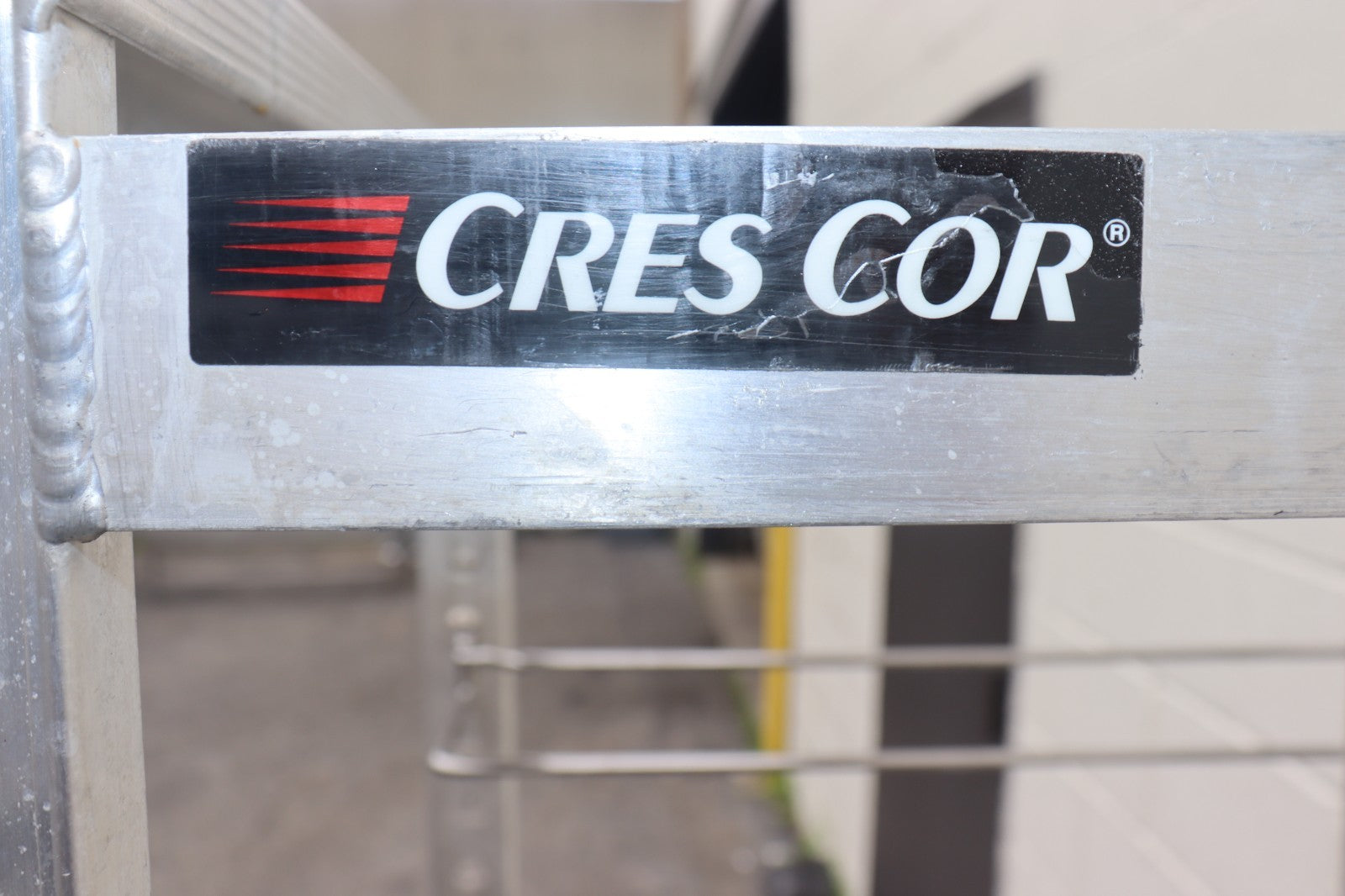 2 - Cres Cor 207-UA-13A 12 Pan End Load Universal Utility Rack - Missing Holders