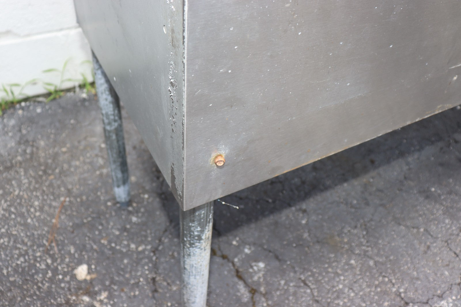 Krowne 1864C 1800 Series 72" Four Compartment Bar Sink, Used