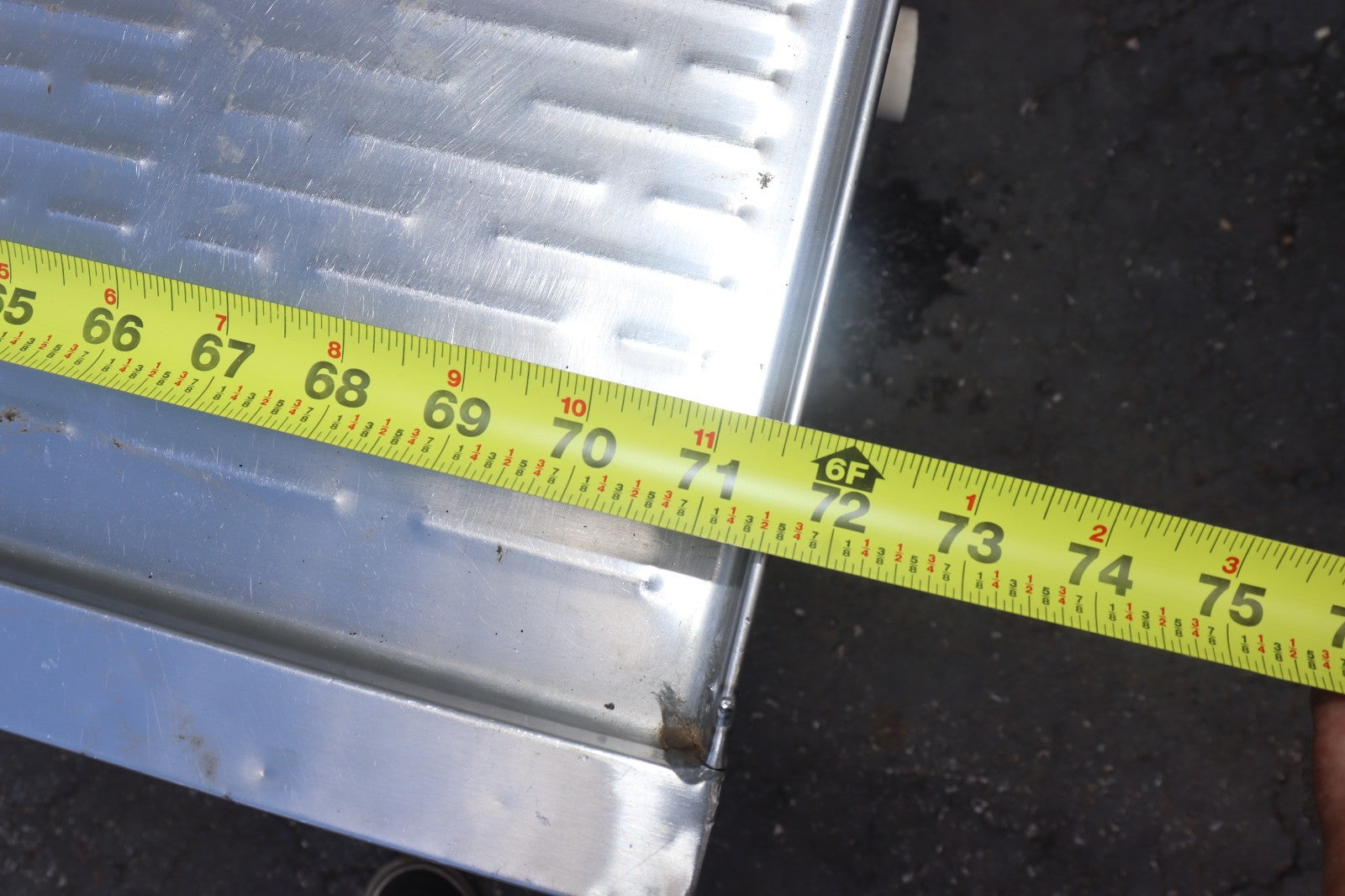 Krowne 1864C 1800 Series 72" Four Compartment Bar Sink, Used