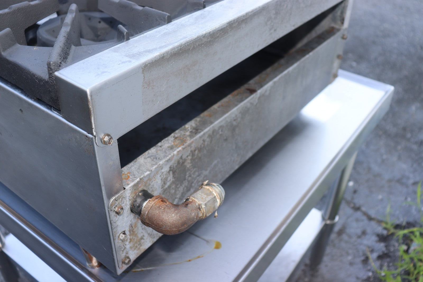 Turbo Air TAHP-24-4 24" Countertop Gas Hotplate w/ (4) Burners, Manual Cntrl