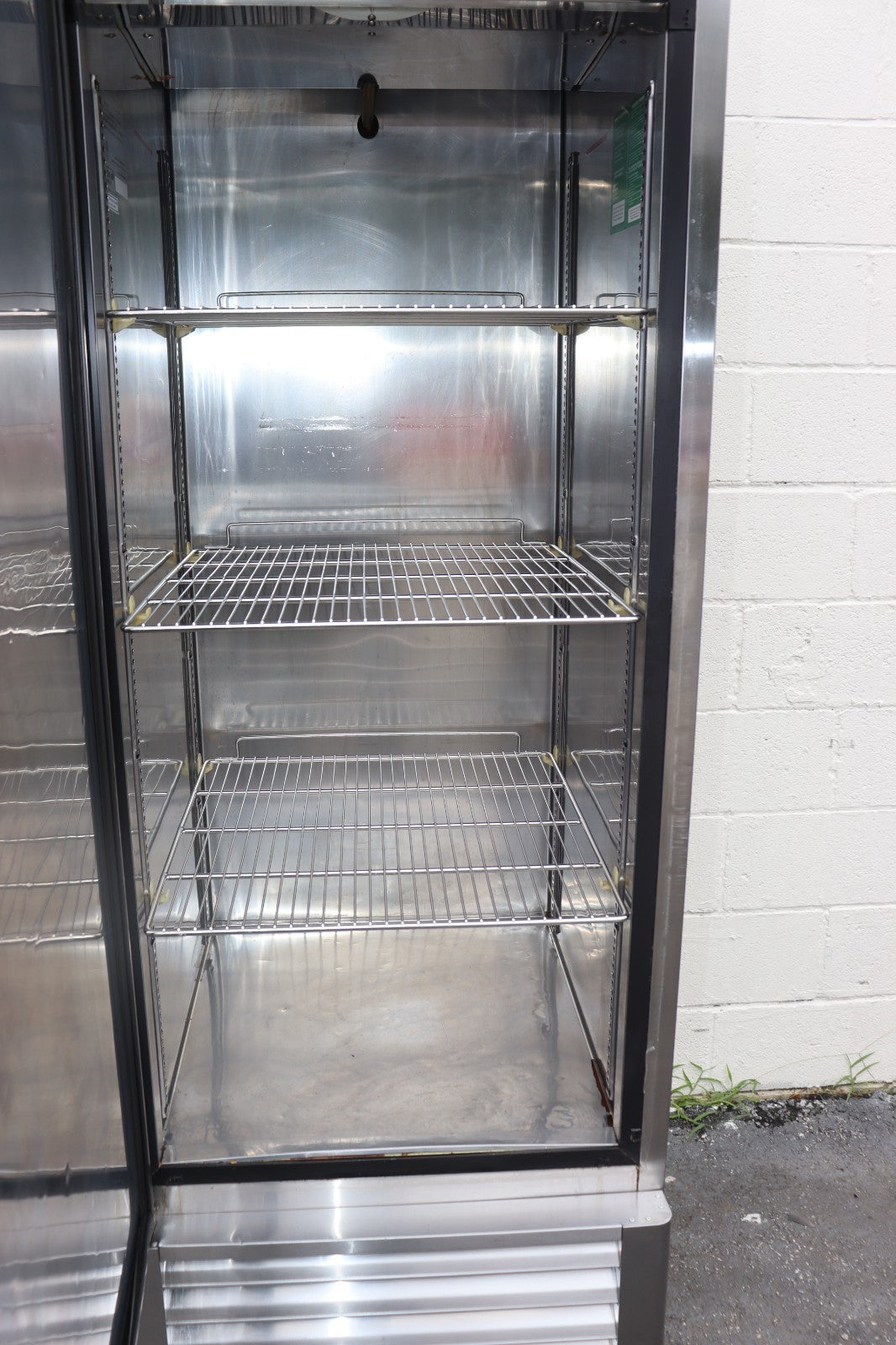 Turbo Air 19.3cf Reach-in Refrigerator Stainless Single Solid Door, Used, CLEAN