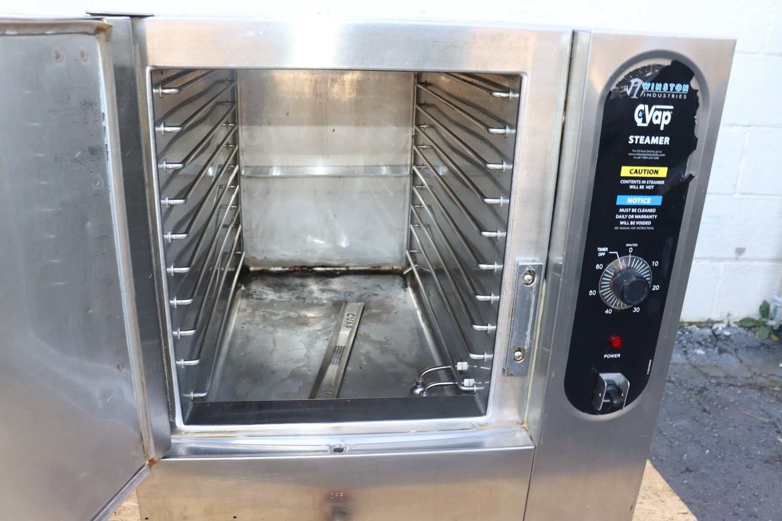 Winston CVAP SAH0P5 Steamer, Cook and Hold Cabinet, 115V, 2009 Model