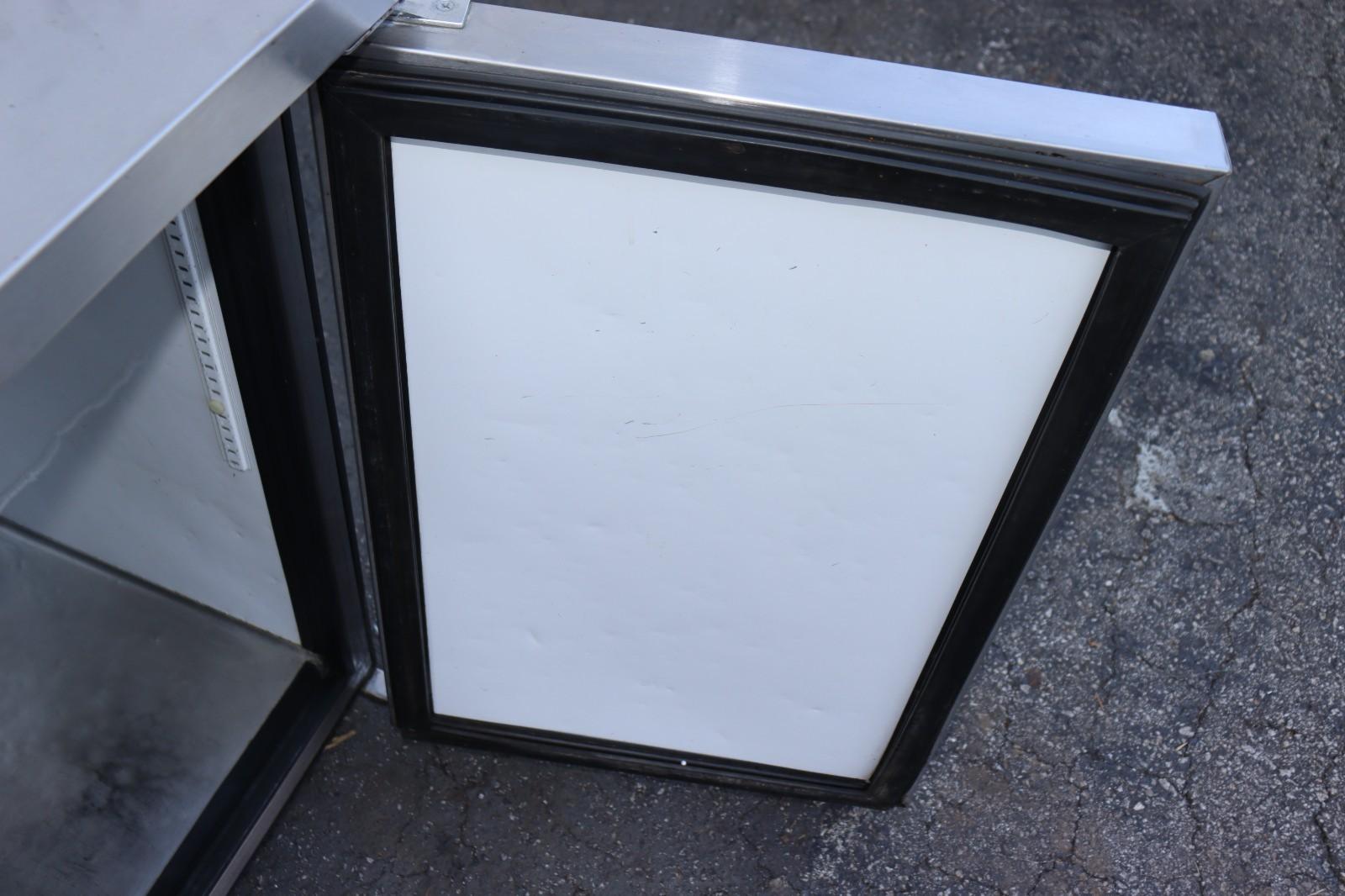 True TUC-36-LP Undercounter Low Profile 2 Door Cooler, Clean