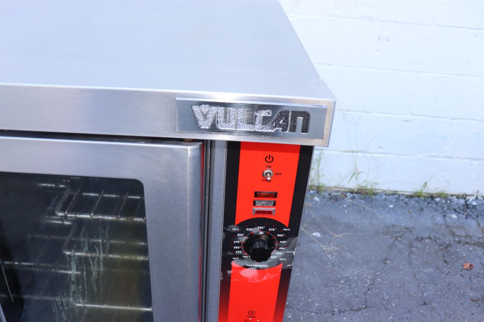 Vulcan VC4GD-11D150K, Gas Double Stack Convection Oven, Used, Clean