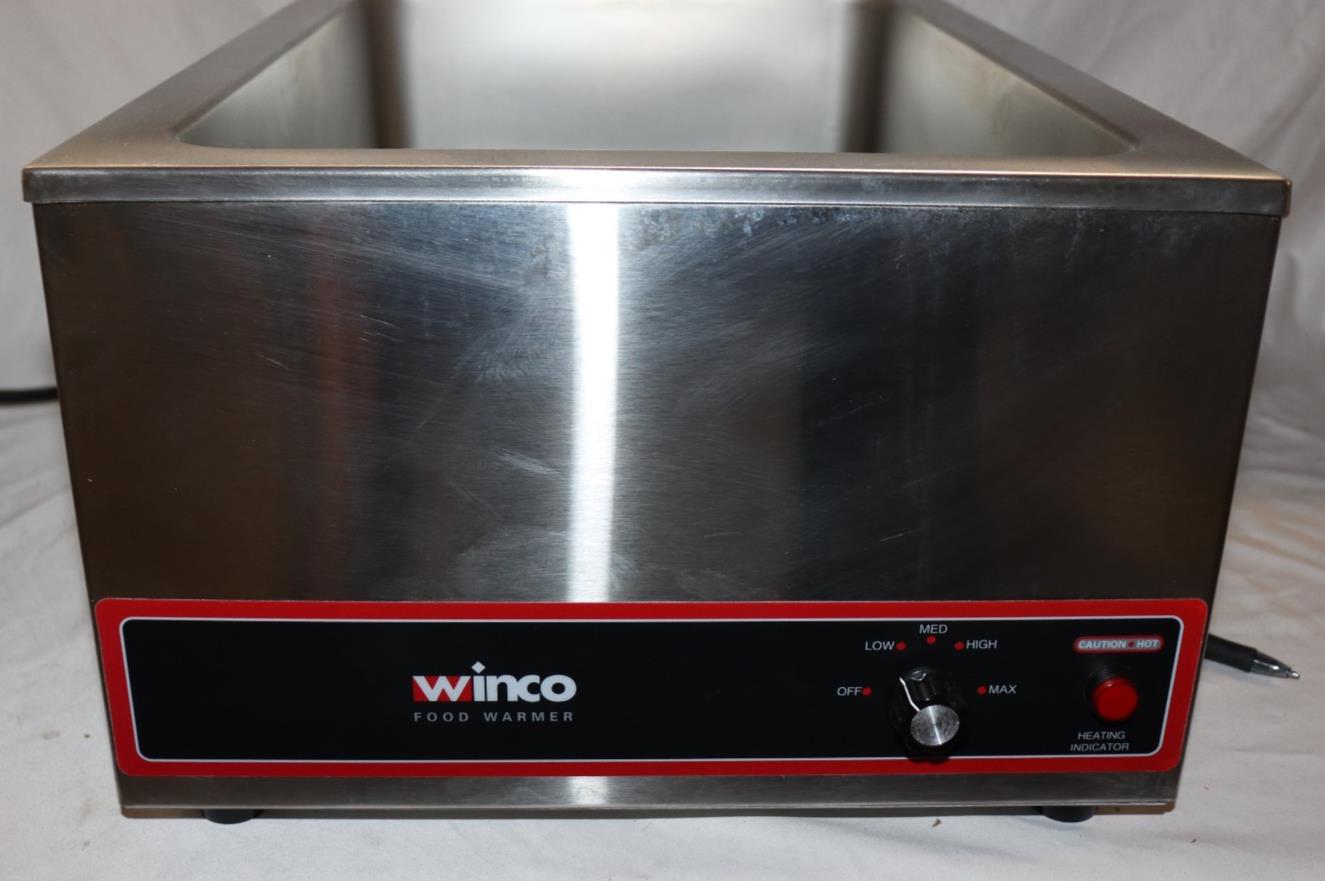 Winco Electric Food Warmer 1200W FW-S500, Clean, Used