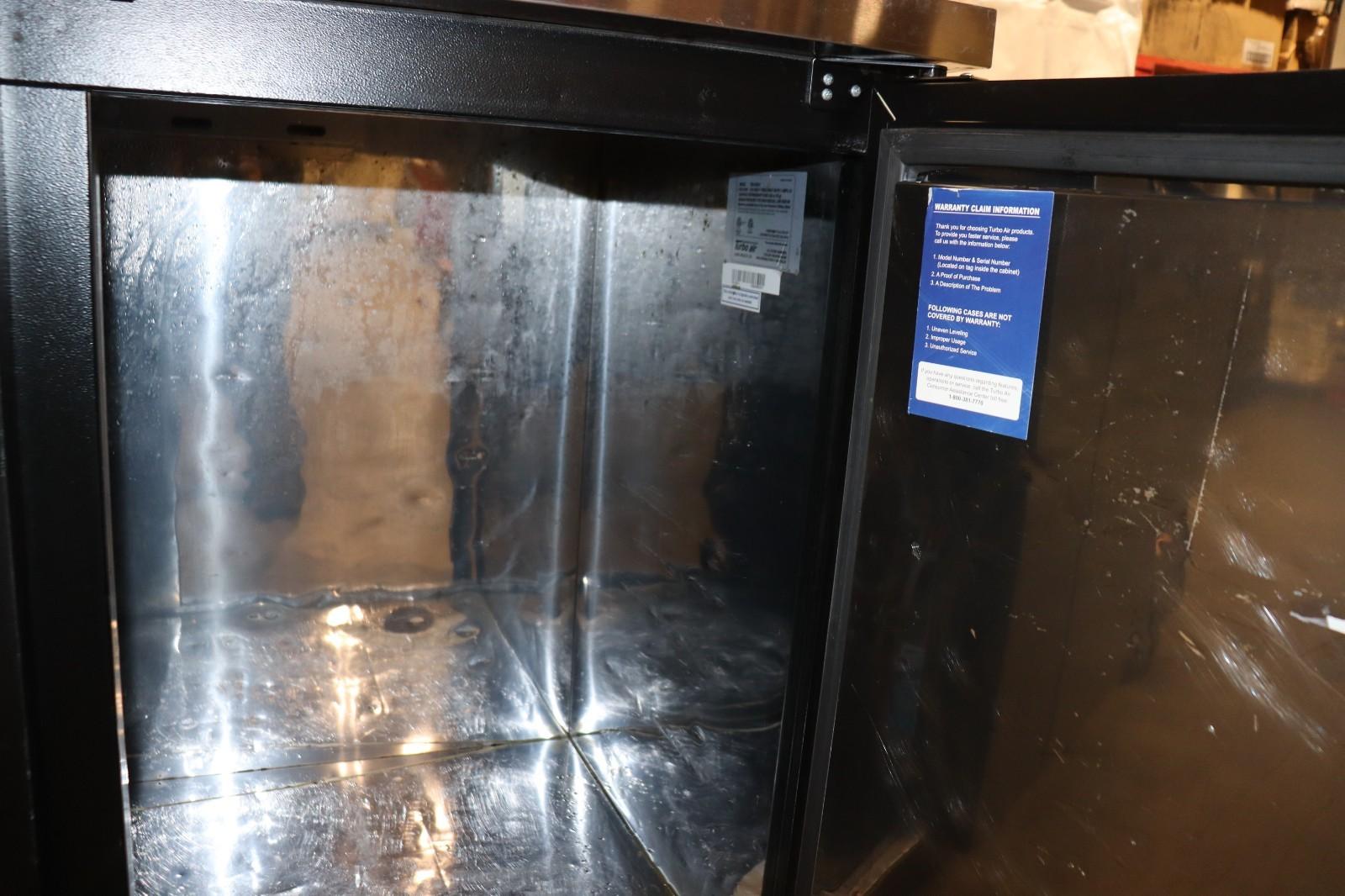 Turbo Air TBD-3SB-N 69" Kegerator Beer Dispenser, w/ Two Columns, Black, Used