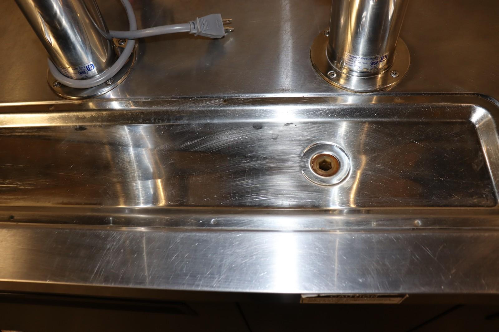 Turbo Air TBD-3SB-N 69" Kegerator Beer Dispenser, w/ Two Columns, Black, Used