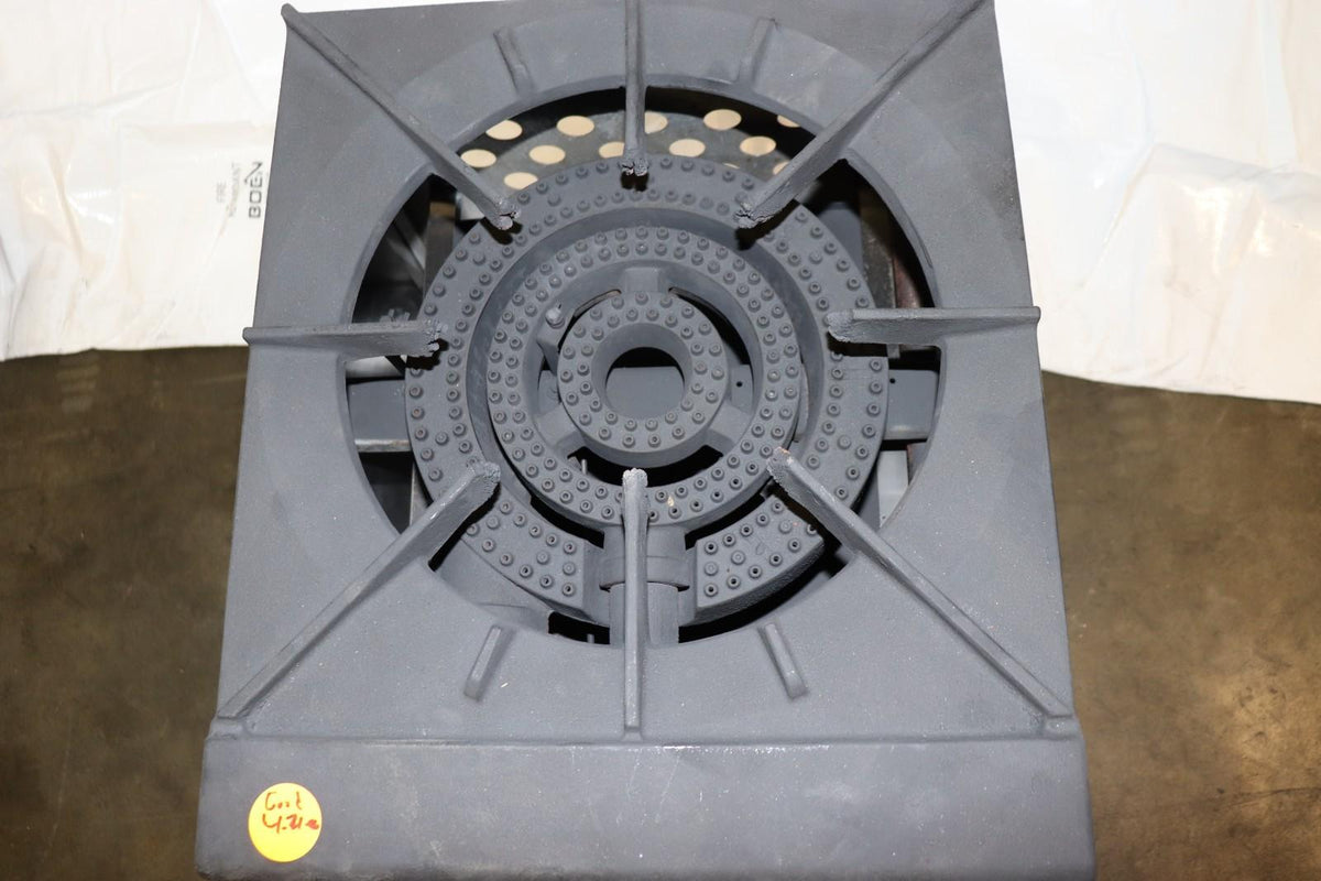 18 in 1 Burner Gas Stock Pot Range, Floor Model, Used, Clean - NMB Restaurant Equipment