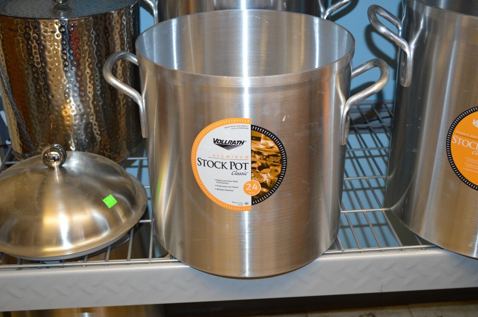 Vollrath Aluminum Stock Pot Classic 24qt, Model 10739