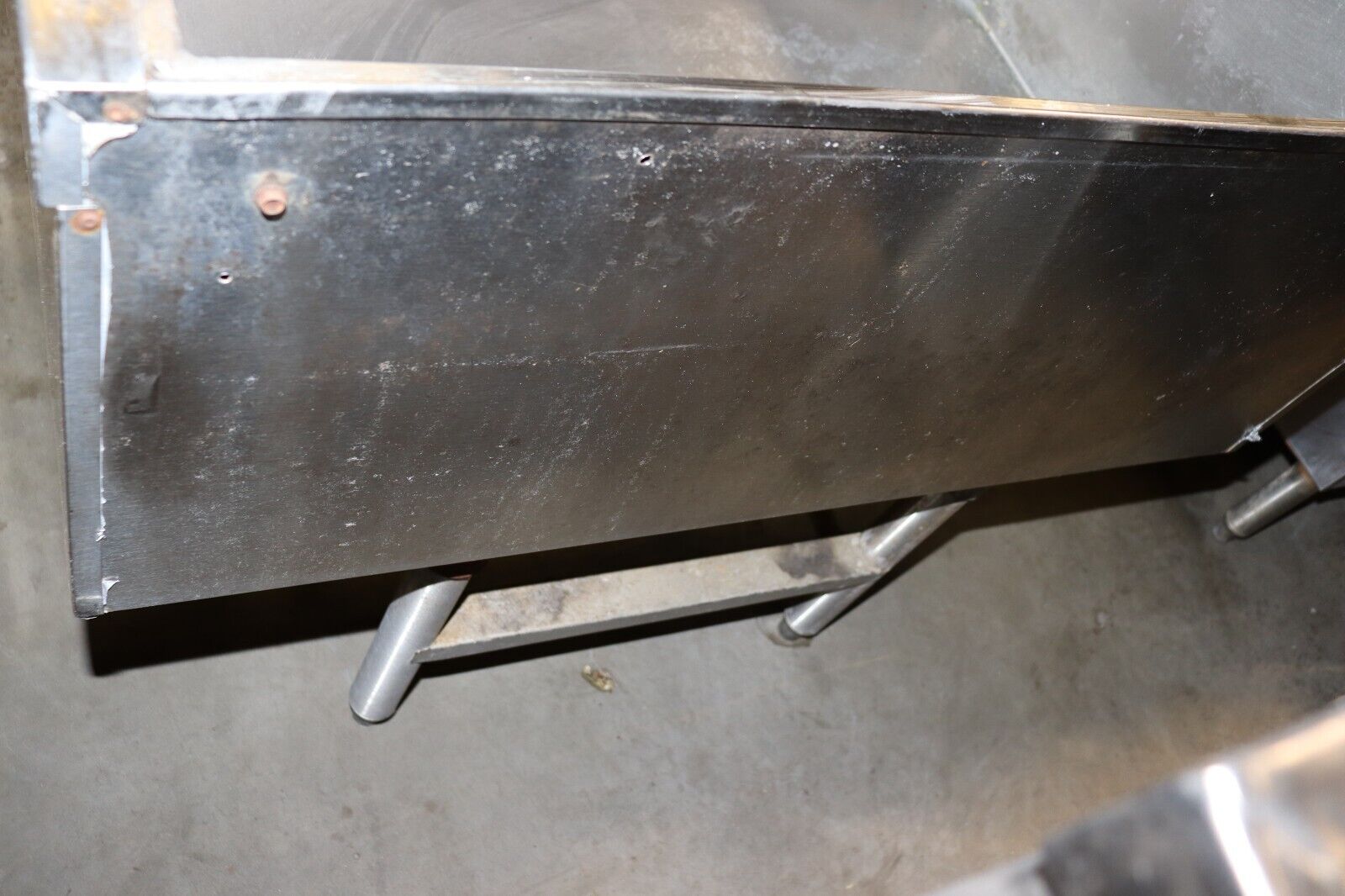 Ice Bin for Back Bar 36 Inch x 23 Inch Stainless Steel